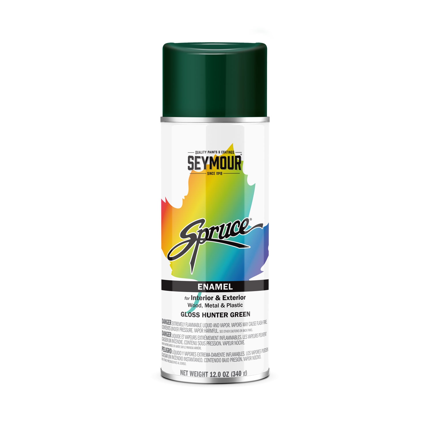 SEYMOUR 0000110008 Gloss Green Spray paint ( NET WT