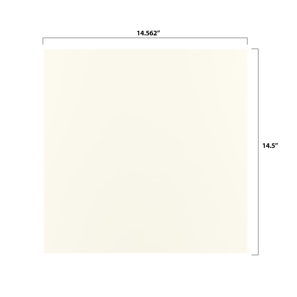 Shenandoah Sydney 14.5625-in W x 14.5-in H Vanilla Painted Kitchen ...