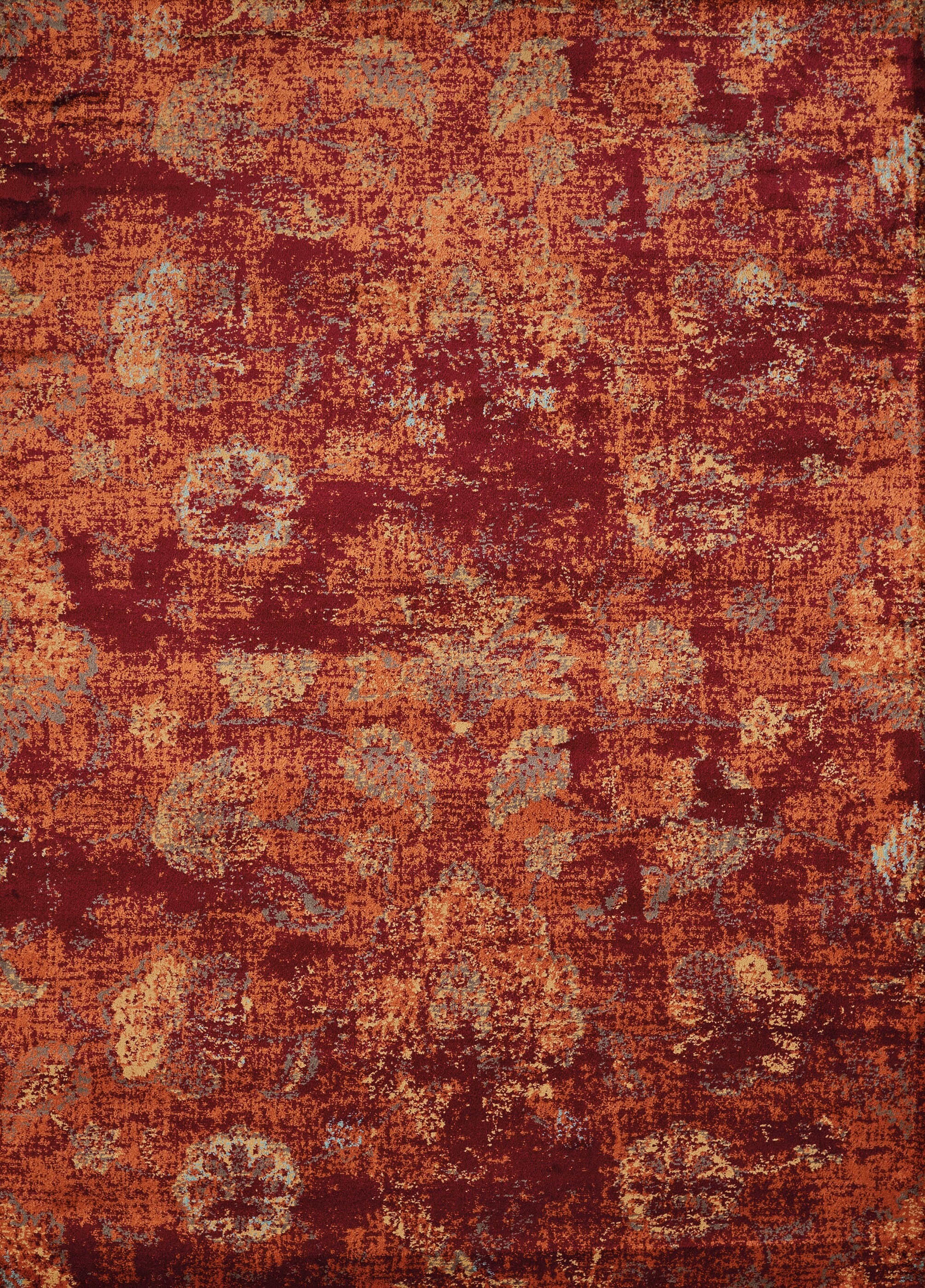 Jaipur Living Myriad Red Rectangle 10x13 ft Polypropylene and