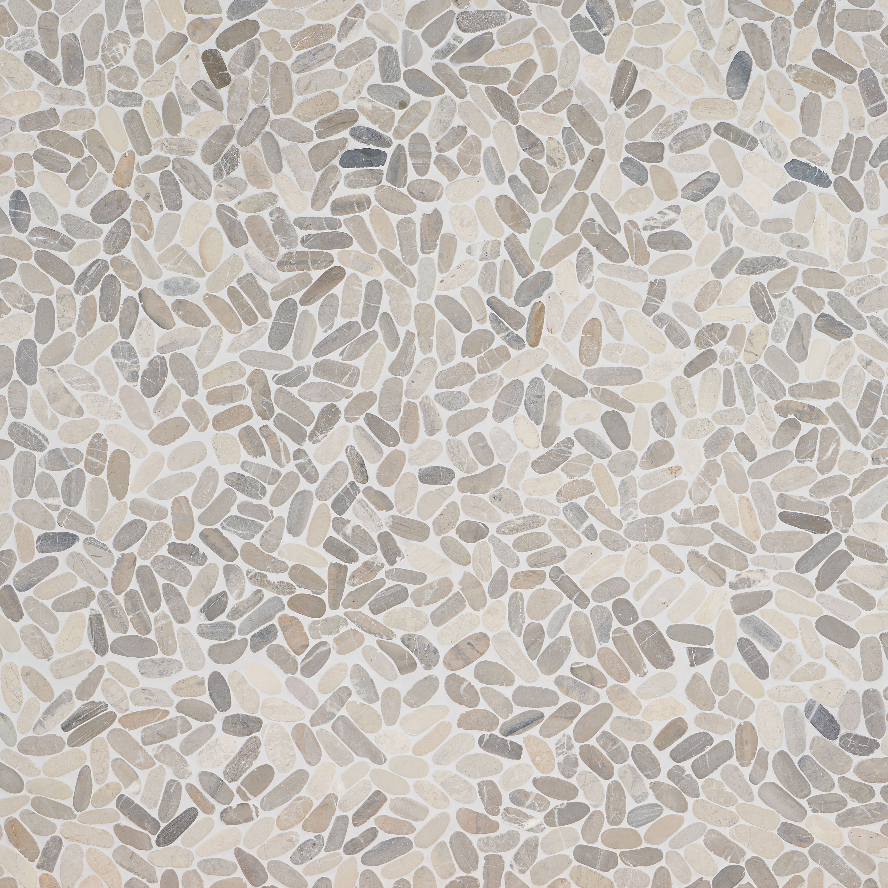 Artmore Tile EXT3RD105045 Landscape Gray 12-in x 12-in Natural Natural stone Stone look Pebble Mosaic Floor and Wall Tile ( 0.97-sq ft Piece