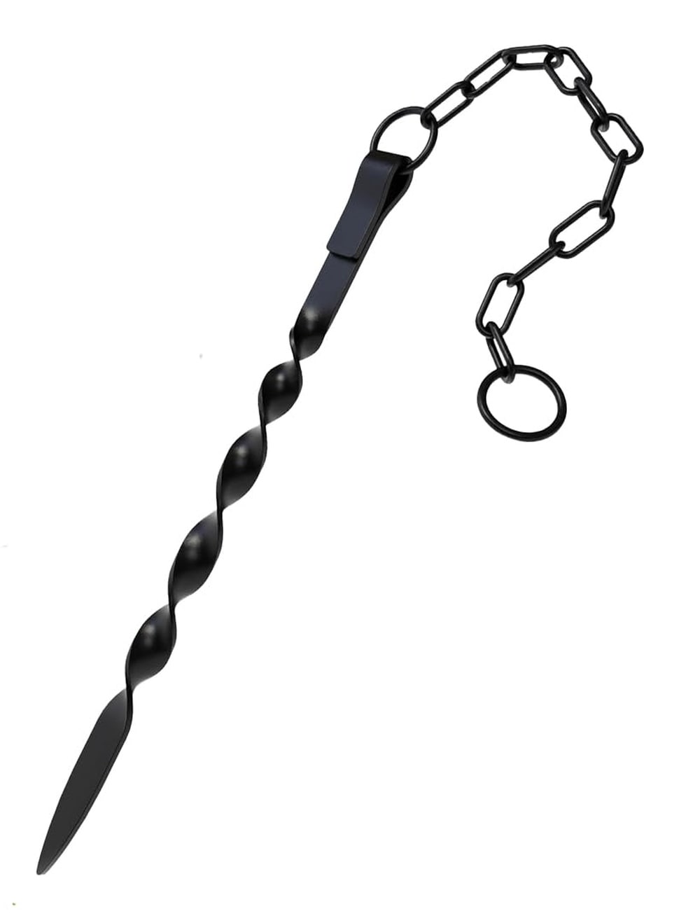 AOIZGMY  Iron Rain Chain Anchor Stake for Securing Rain Chains to Soil Outdoor Downspout Water Management Decorative Accessory 1 pcs
