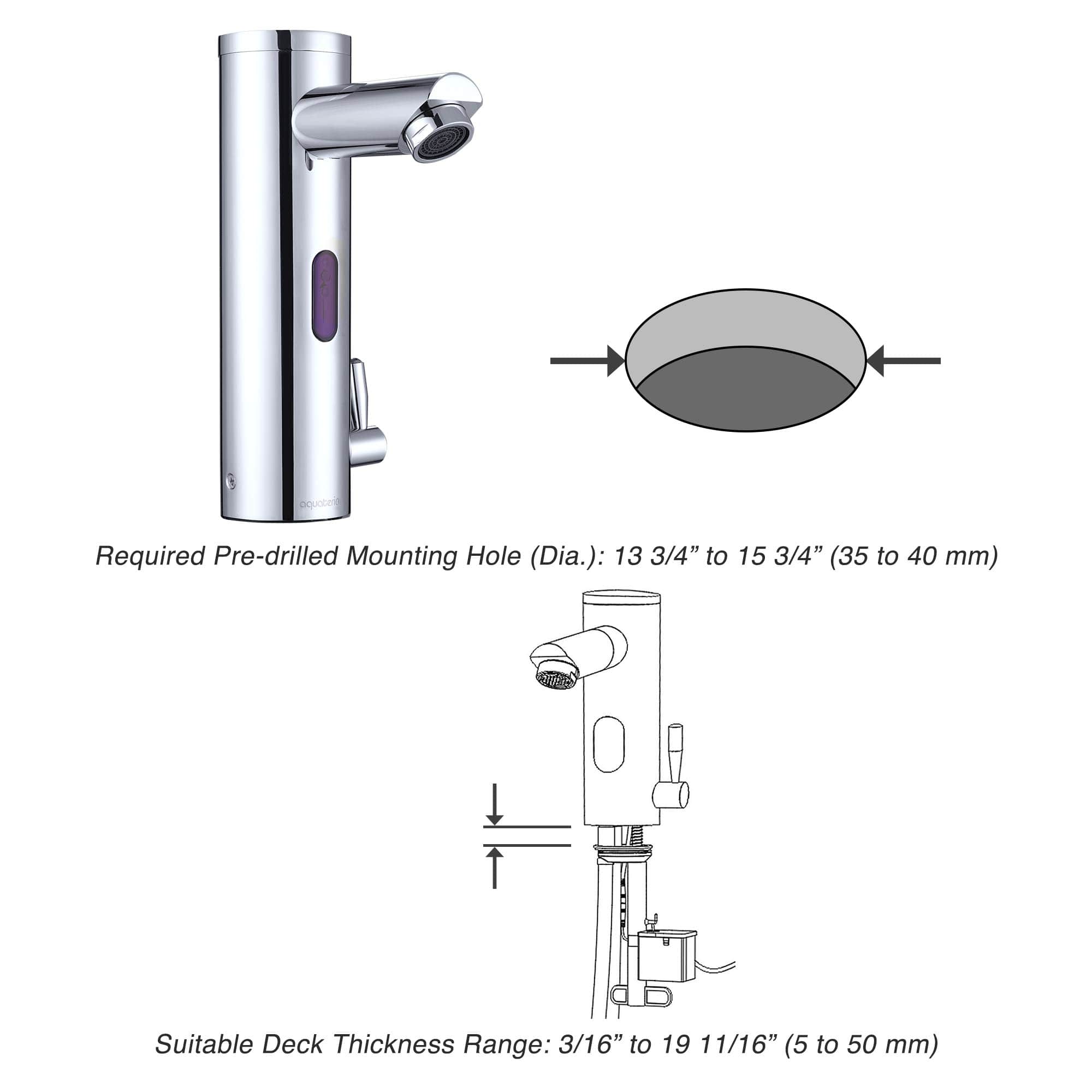 Yescom 81FH1029-6706-CHR-LO Lavatory-Faucets - View #3