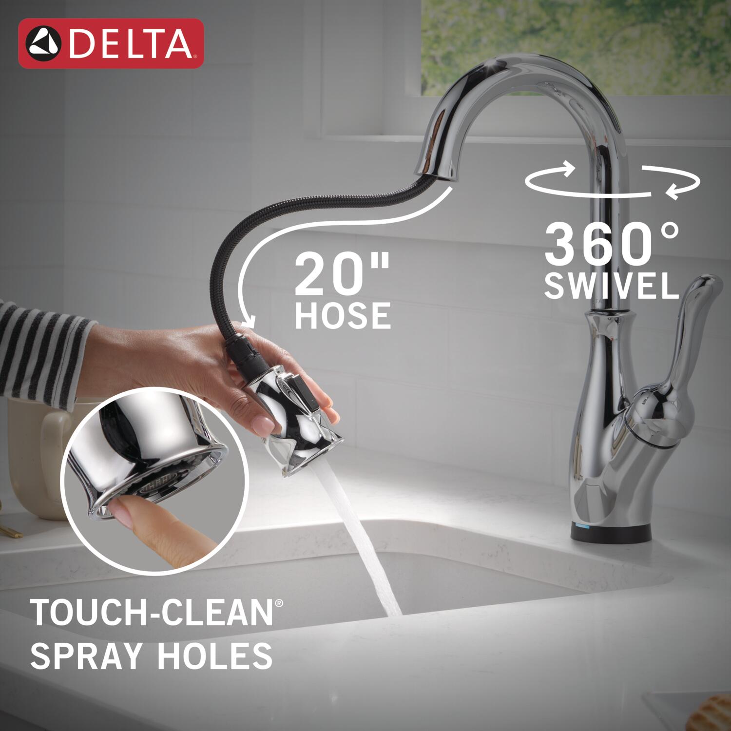 Delta 9678TL-DST Kitchen-Faucets - View #7