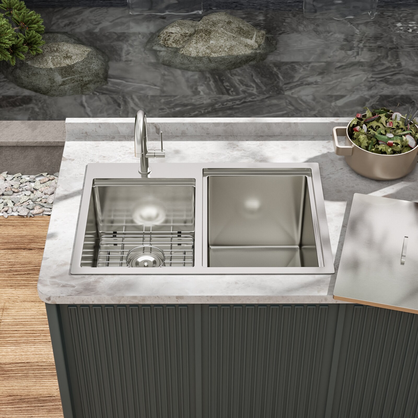 Forclover ALAQ-3219 Kitchen-Sinks - View #3