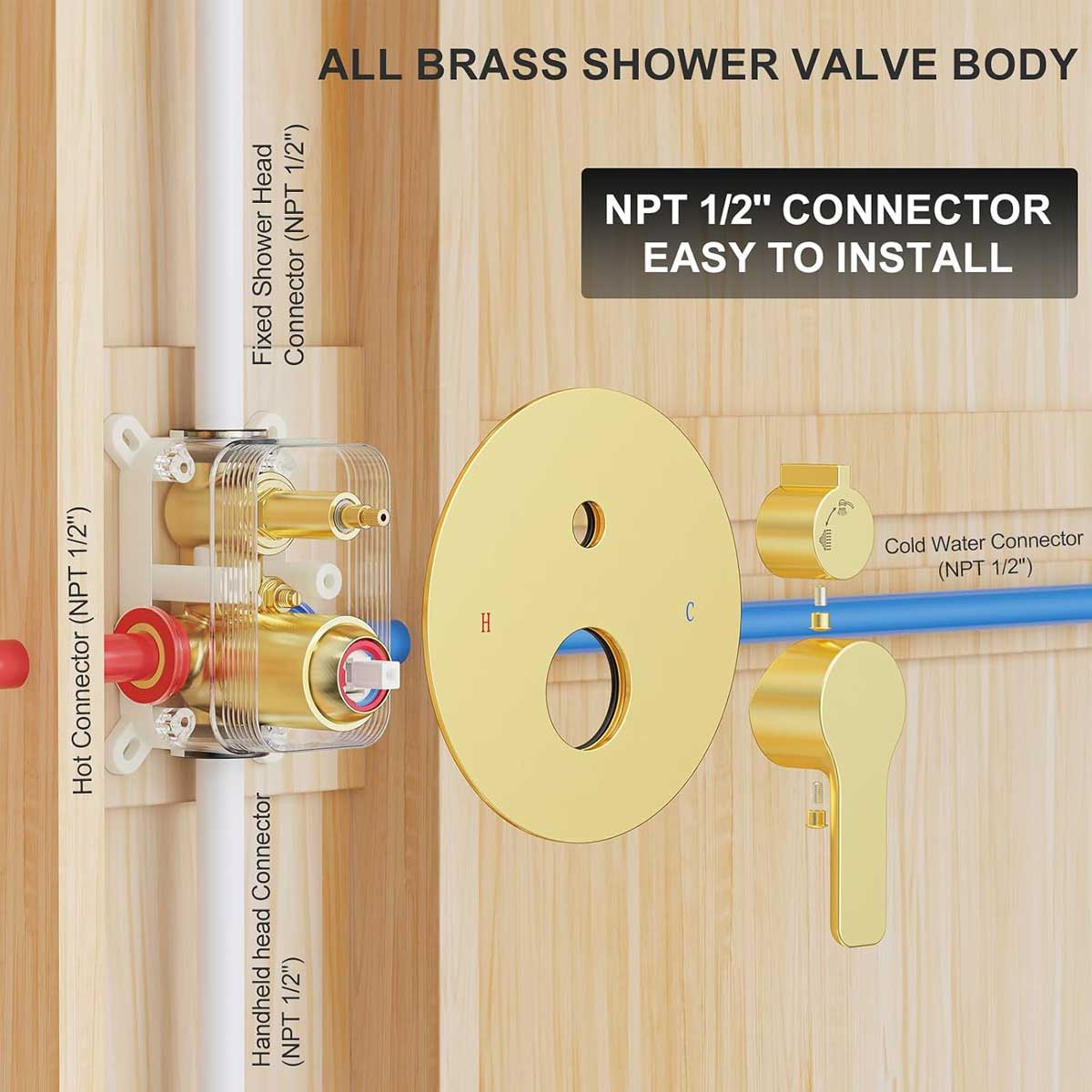 Aoibox IT85S013 Fixed-Showerhead - View #6