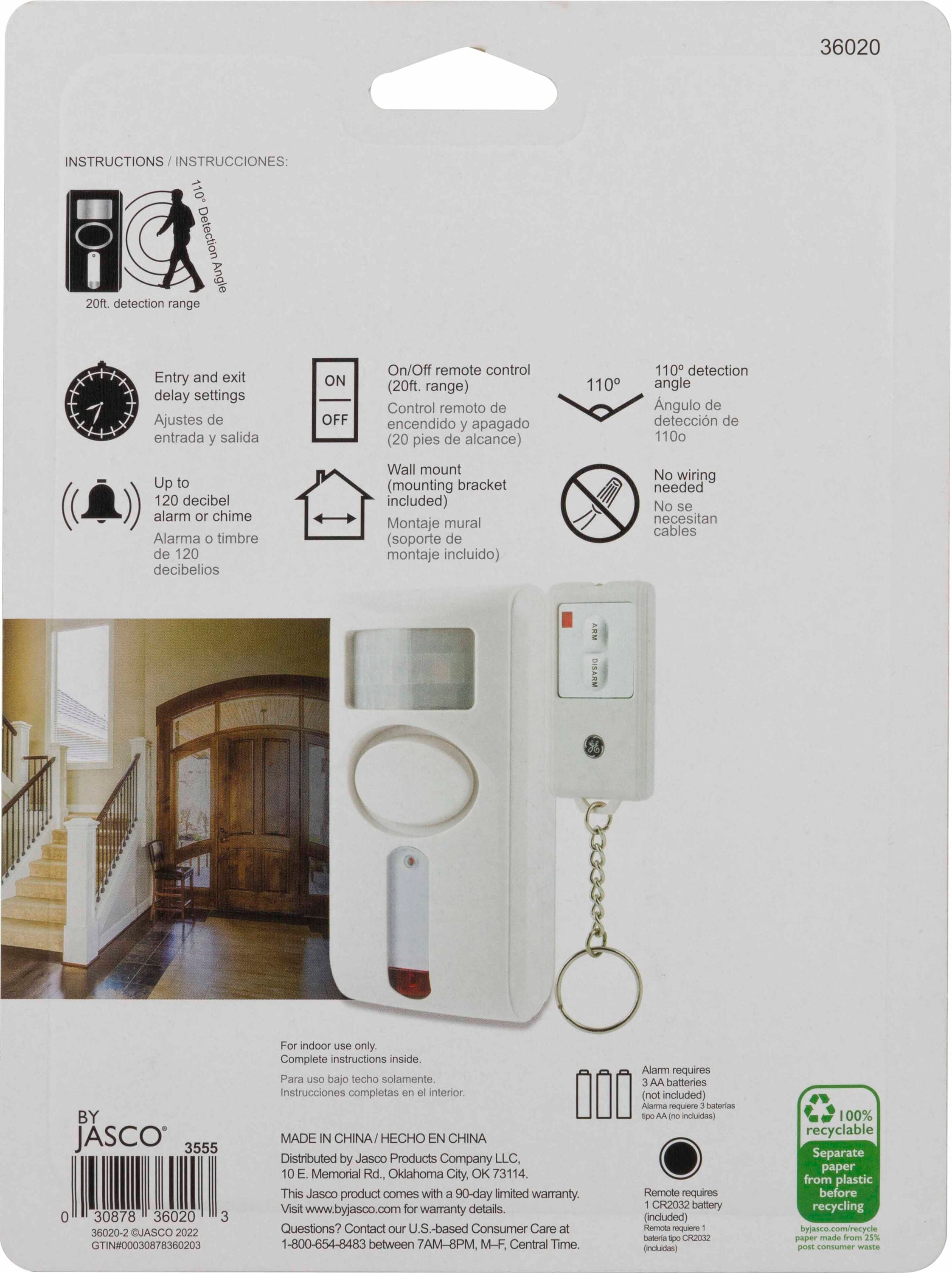 GE 36020 Security-Motion-Detector - View #10