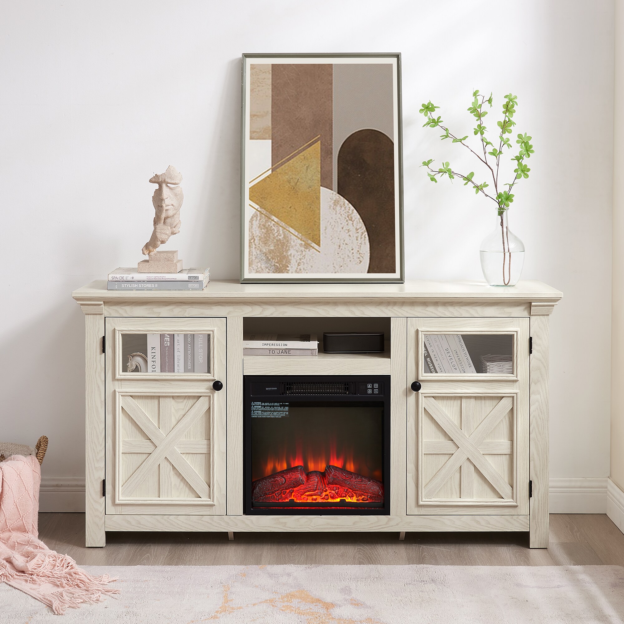 SINOFURN SYB660001WT Electric-Fireplaces - View #6