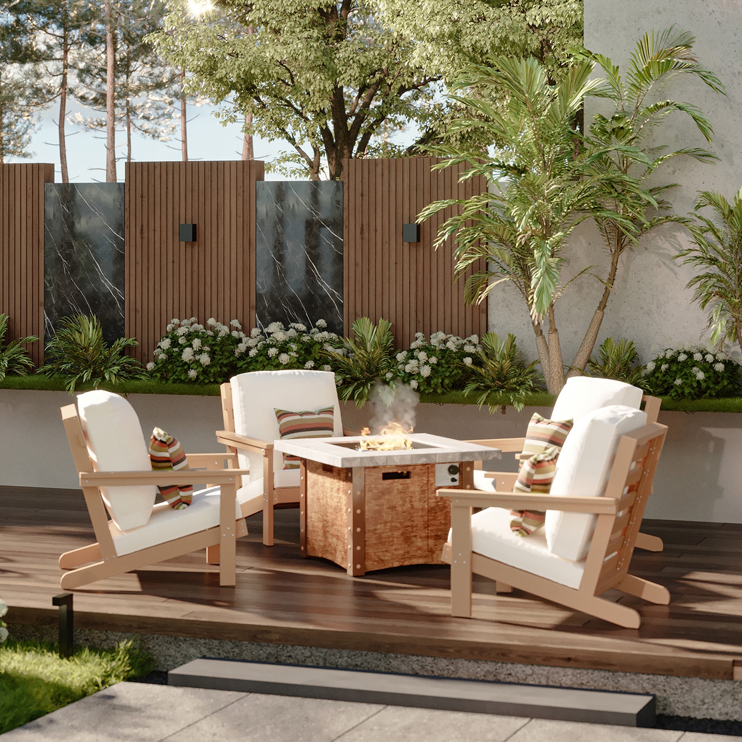 Clihome CL-5J1860 Patio-Conversation-Sets - View #3