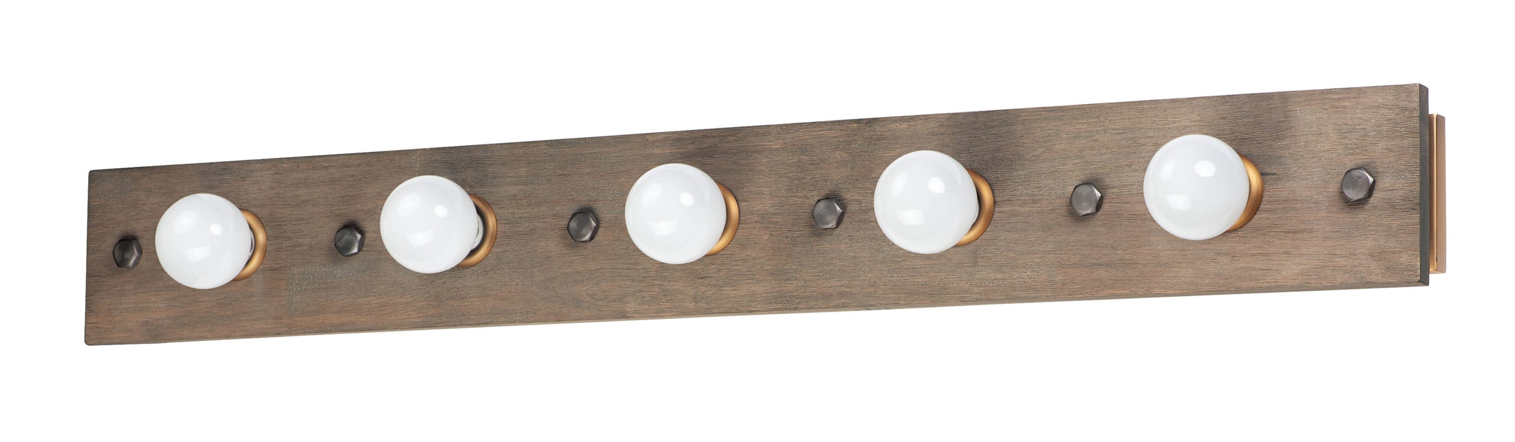 Maxim Lighting 25244WWDAB Plank 48-in 5 -Light Multiple finishes Multiple colors Transitional Vanity light bar