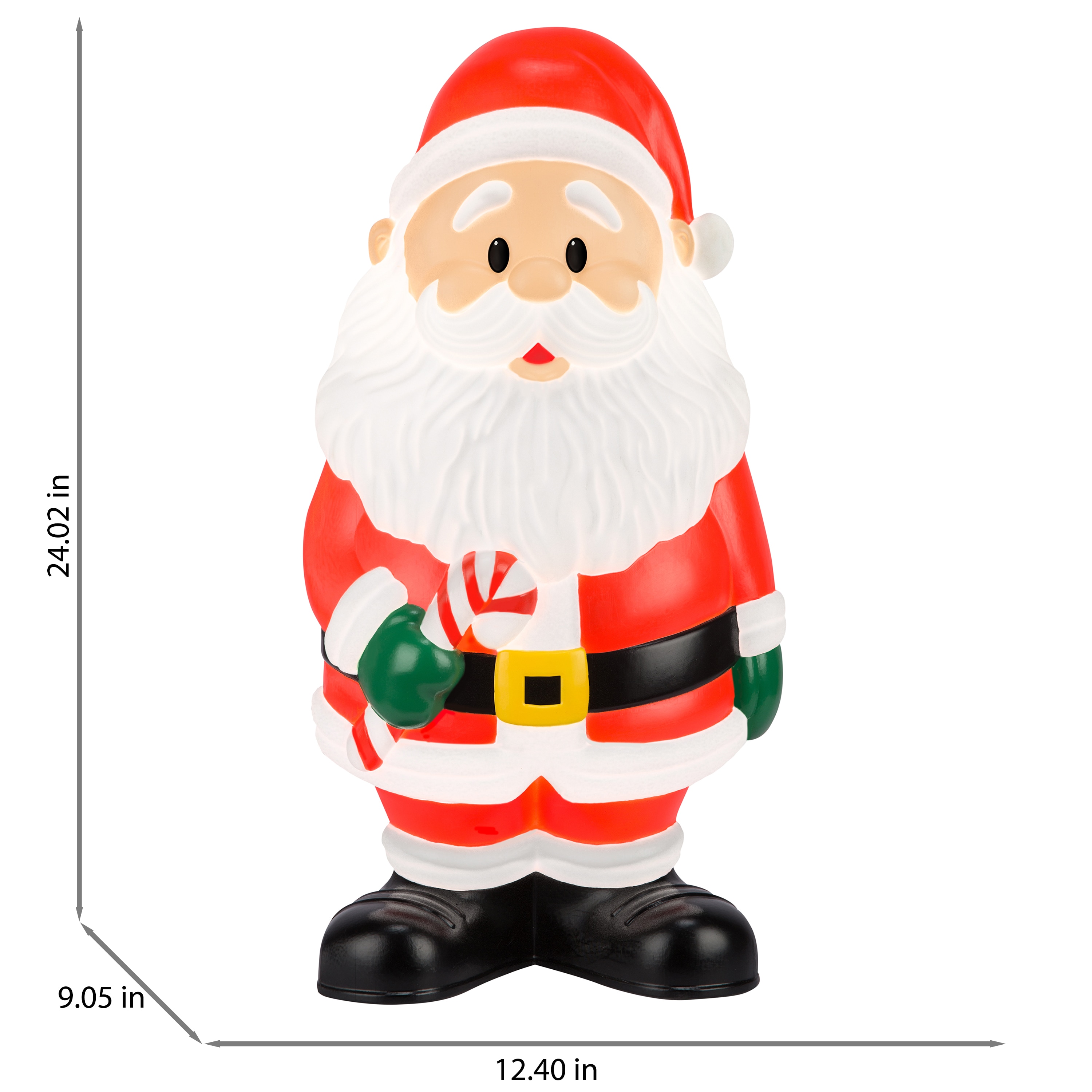 Santa purchases blowmold