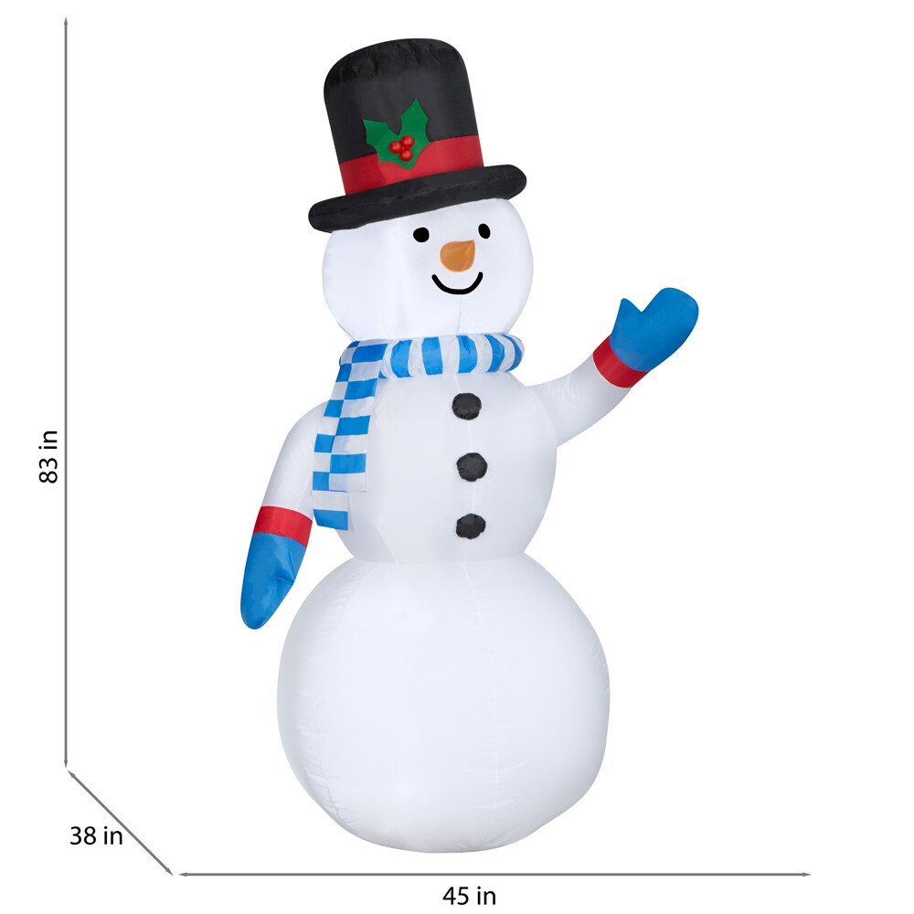 Holiday Living<sup>TM</sup> 36 3-D Ice Cube Snowman at