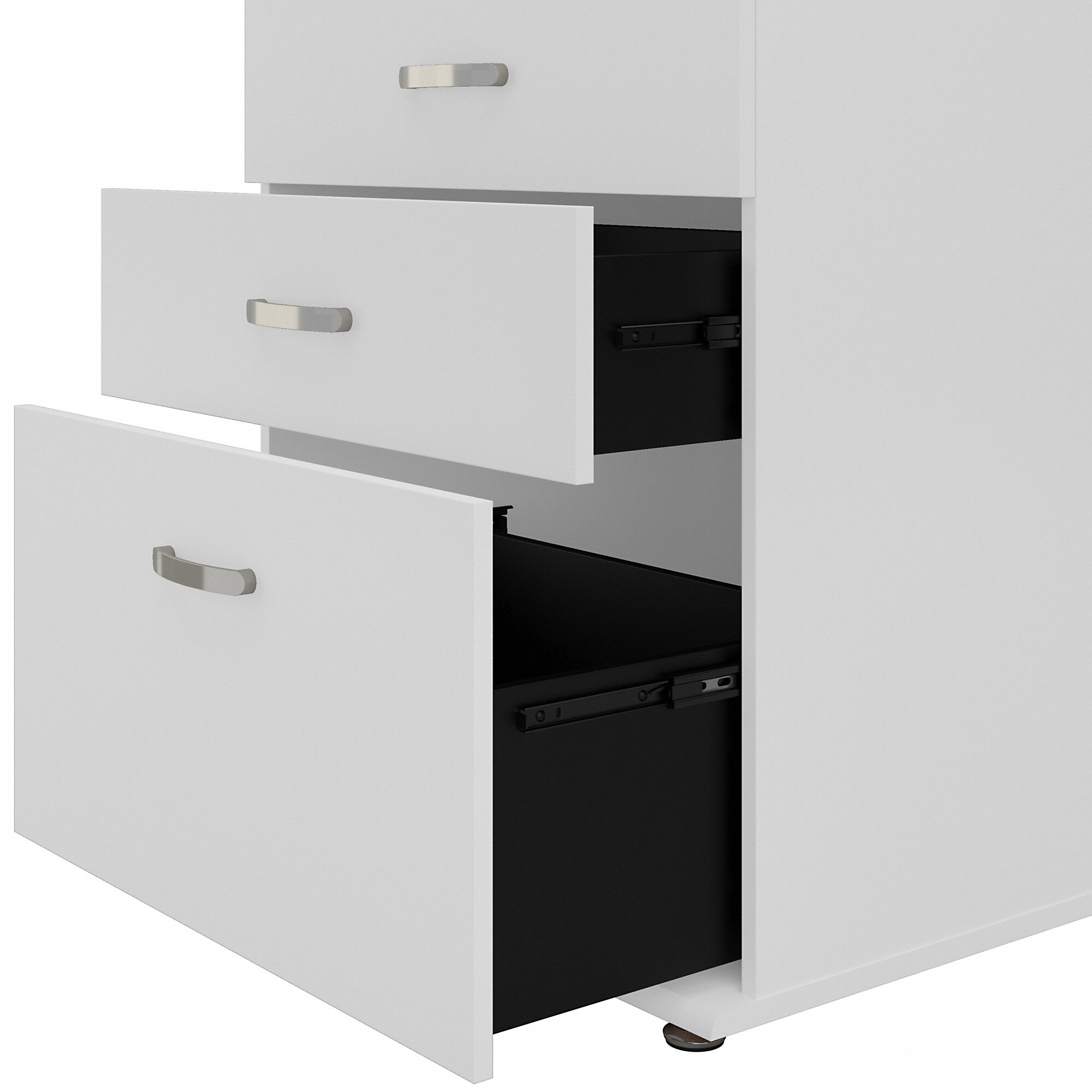 Bush Business Furniture UNS328WH Utility-Storage-Cabinets - View #5