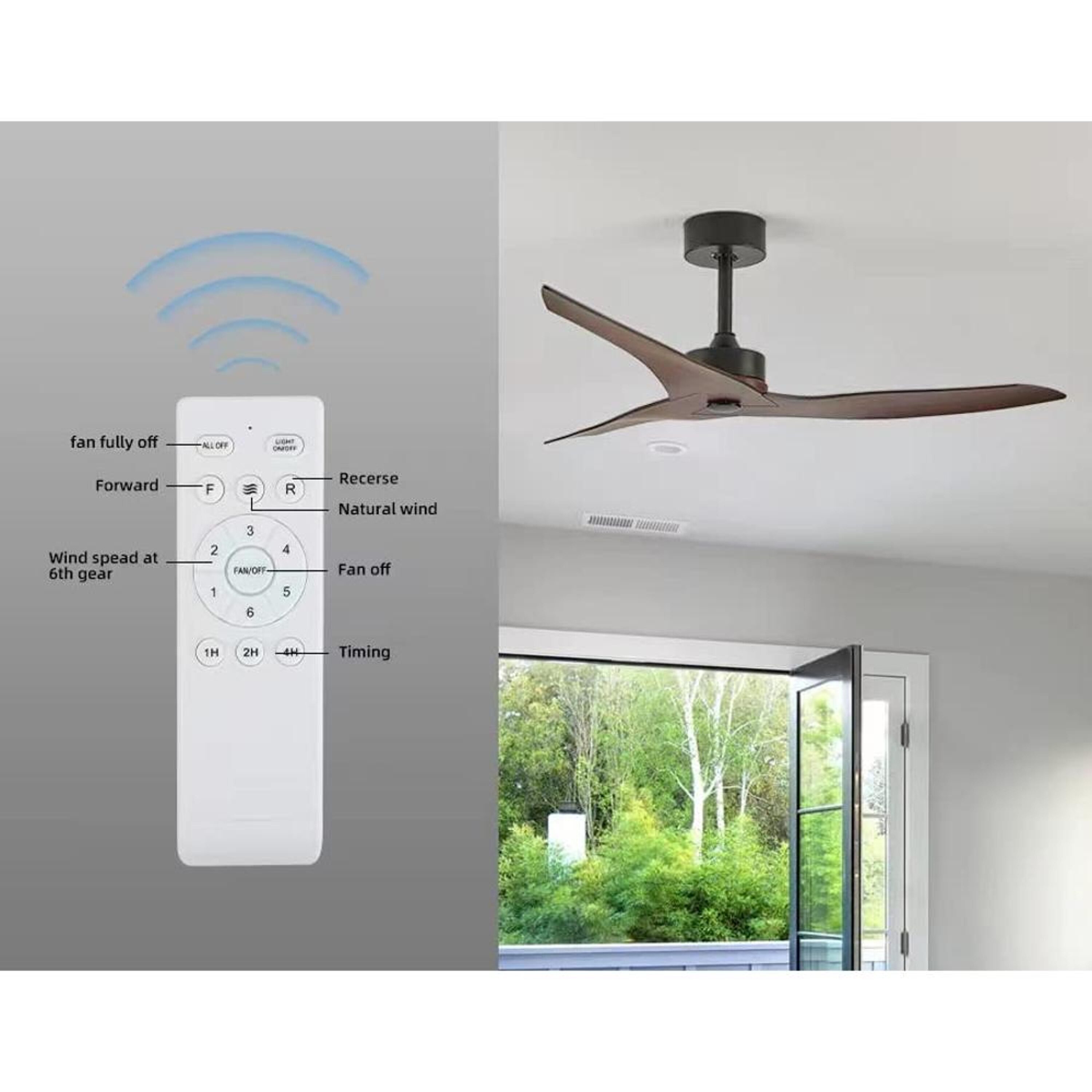 Bayfeve BFHC-4464-CF Ceiling-Fans - View #4