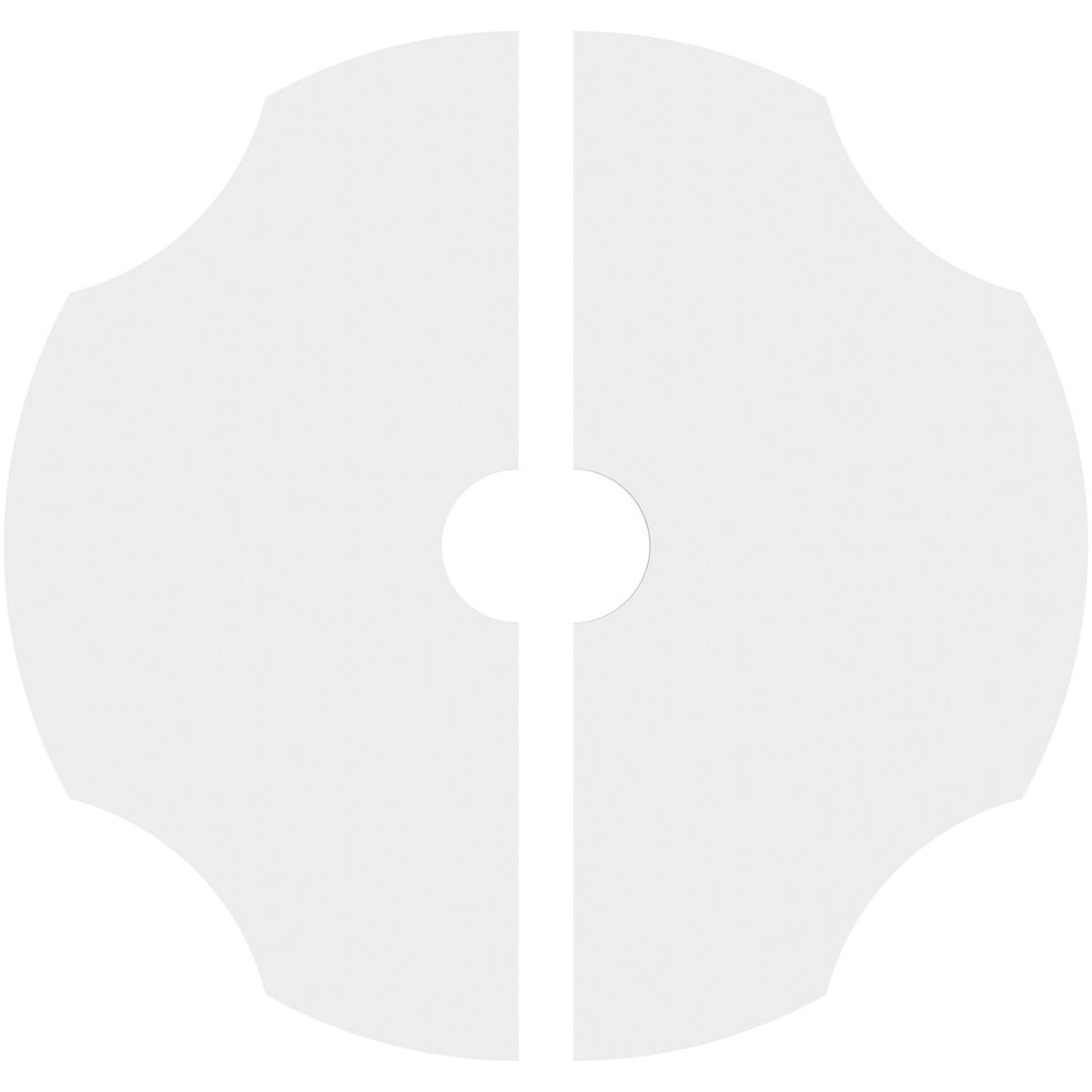 Ekena Millwork CMP20PL2-03000 Ceiling-Medallions - View #4