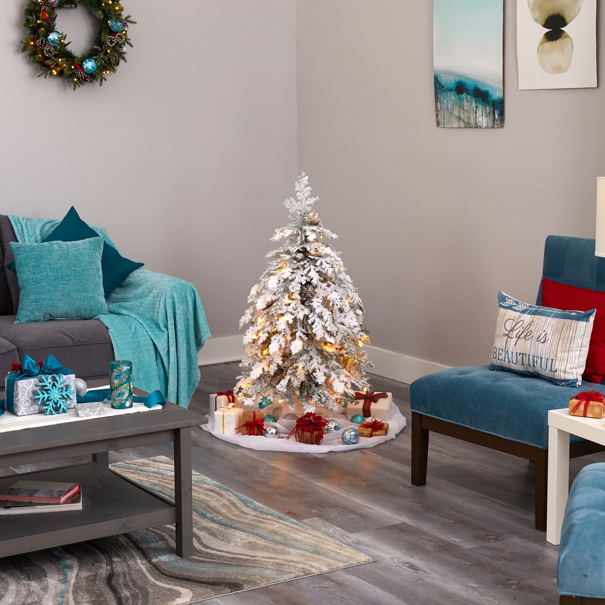 Nearly Natural T1792 Artificial-Christmas-Trees - View #7