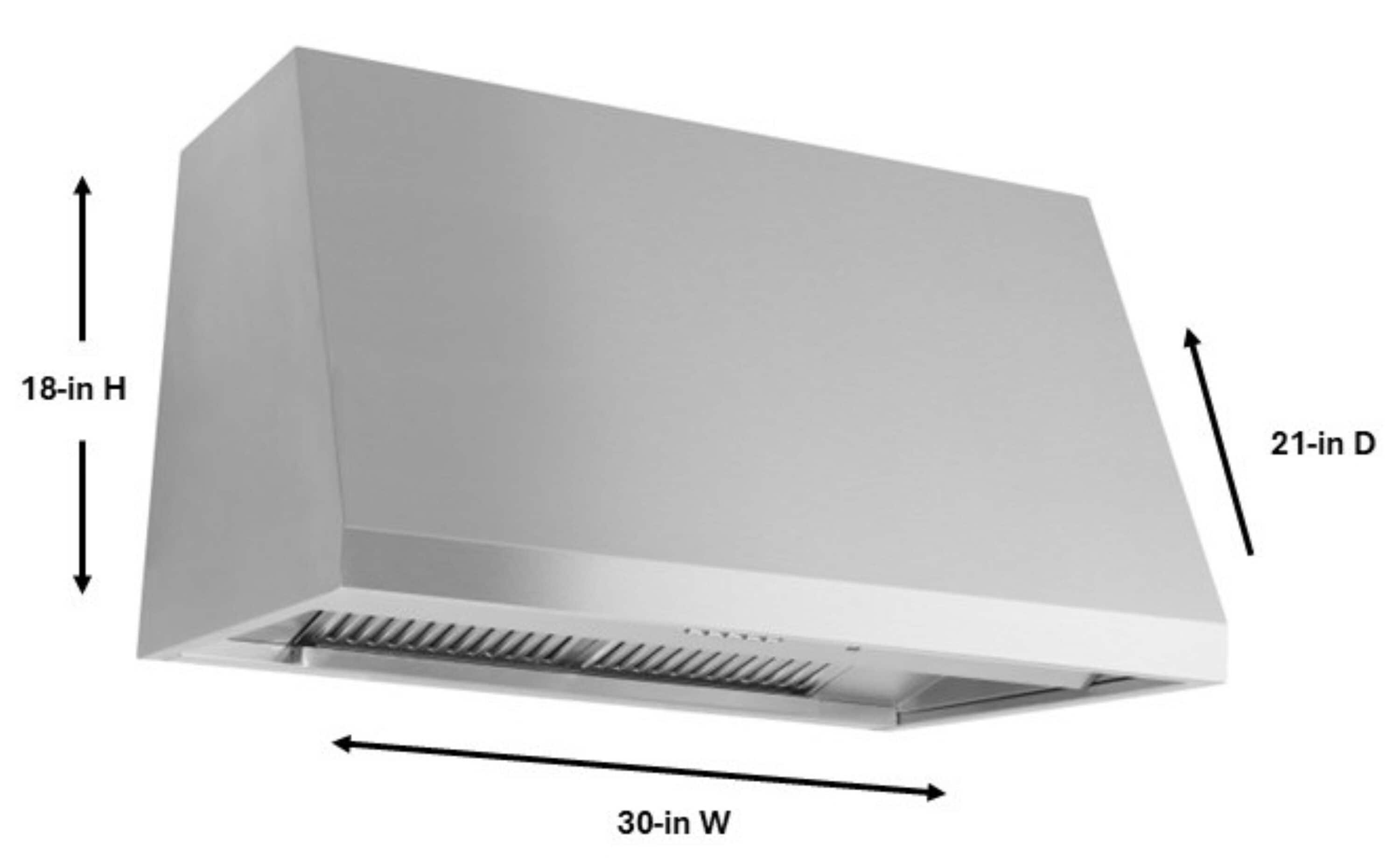 GE UBW30YIEWSS Wall-Mounted-Range-Hoods - View #9