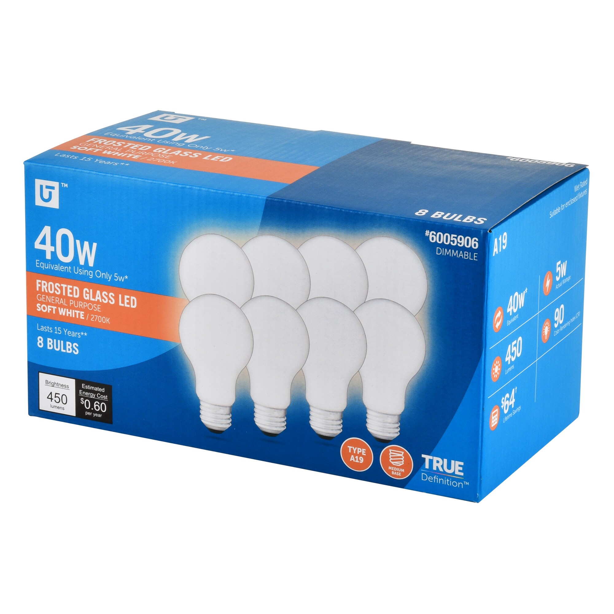 Utilitech 3A19DG5WOP27K8P Led-Lights - View #5