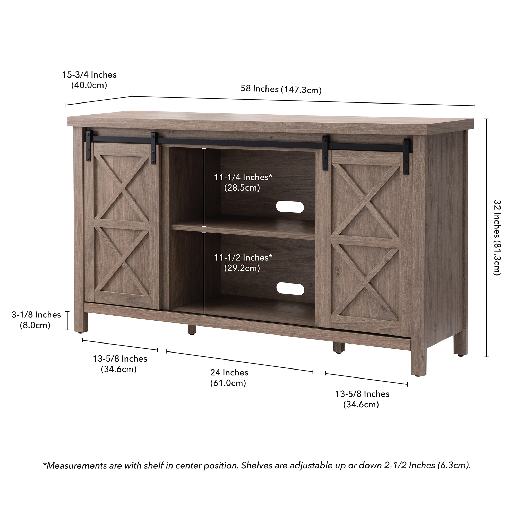 Hailey Home TV1308 Tv-Stands - View #4