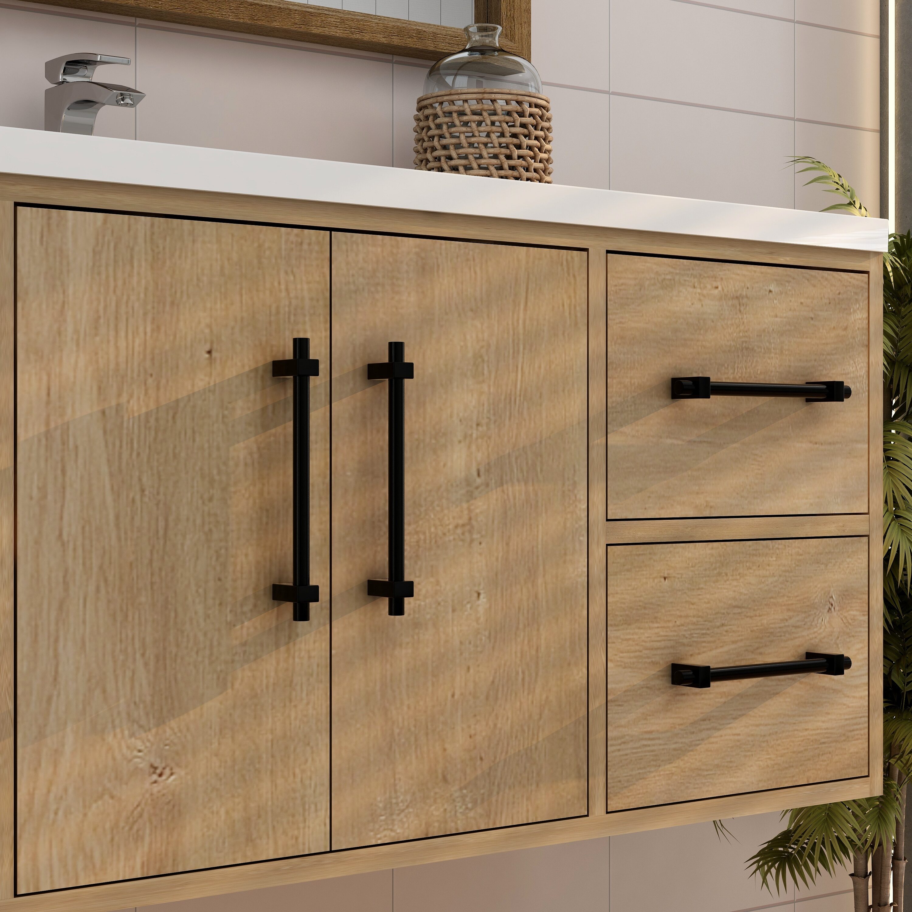 BV Better Vanity VICTORIA48WH-OAK Bath-Vanity-Combo - View #7