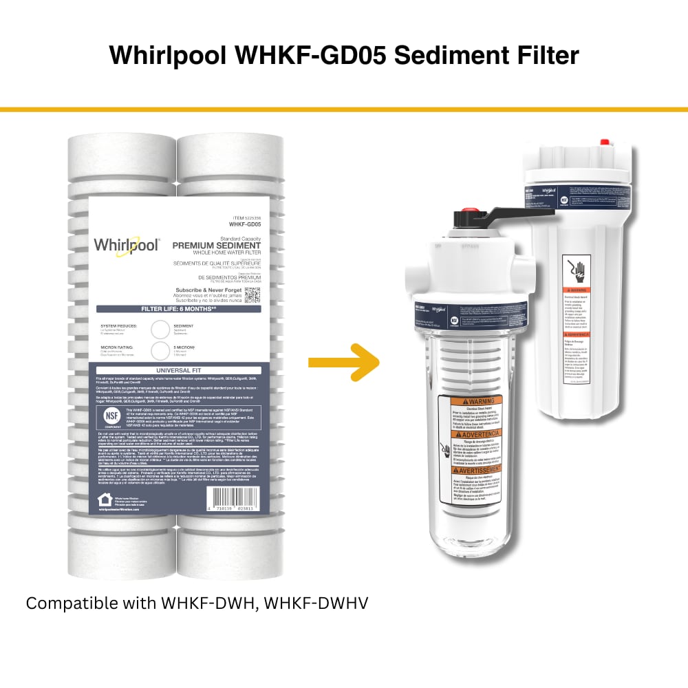 Whirlpool WHKF-GD05 Replacement-Water-Filters-Cartridges - View #6