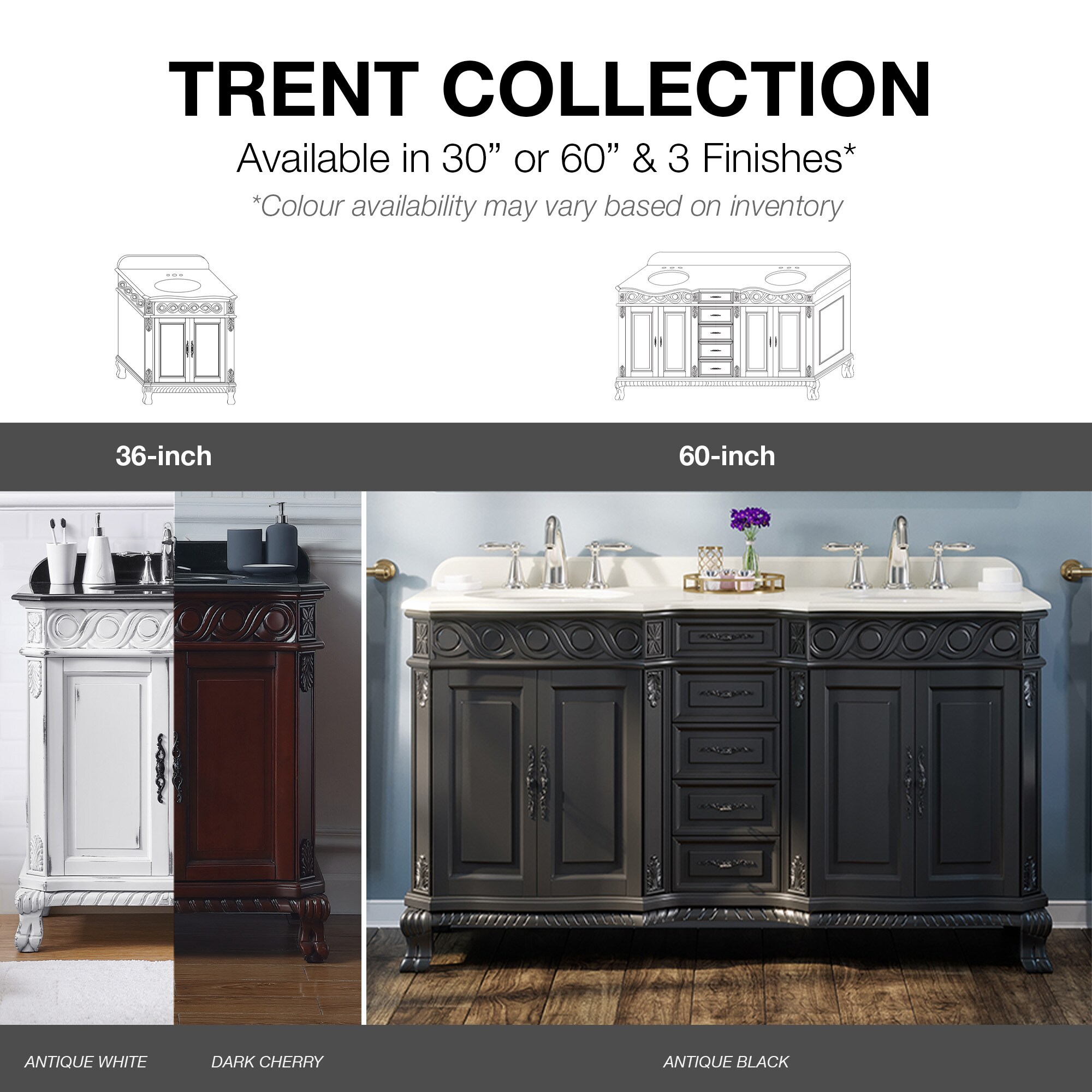 OVE Decors TRENT-60 Bath-Vanity-Combo - View #14