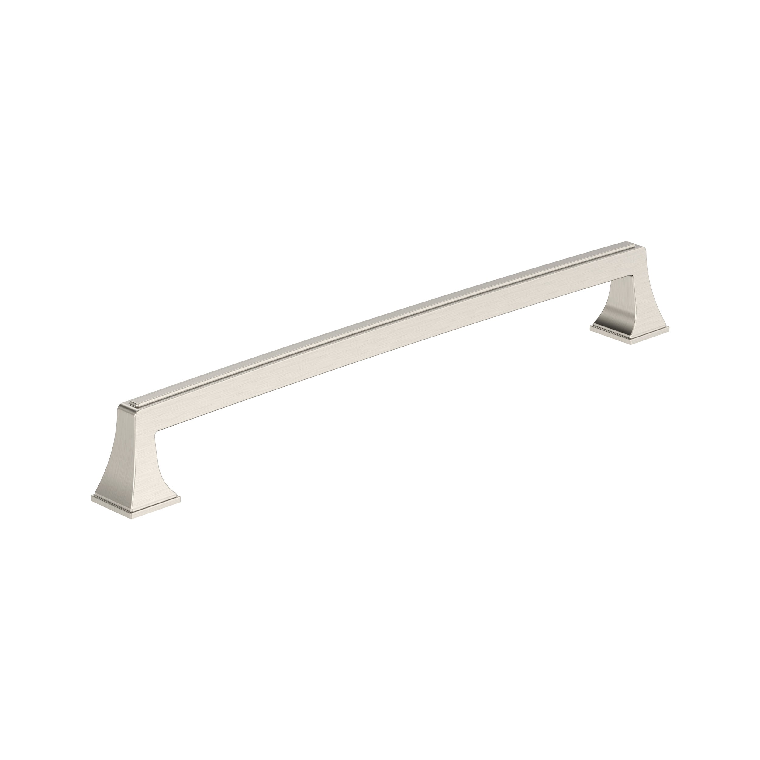 Amerock BP53536G10 Mulholland 10-1/16-in , 256mm Center to Center Satin Nickel Arch Bar