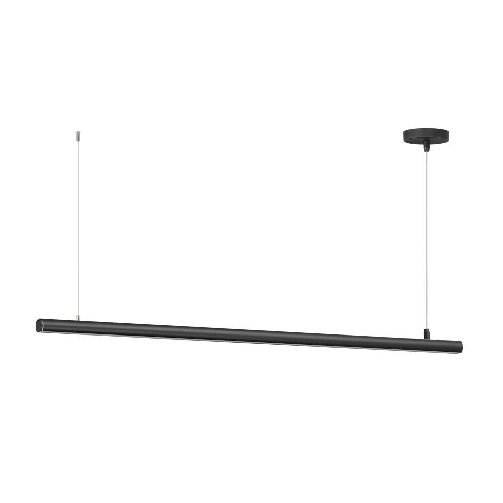 ET2 A-ET2-E26004-90BK Continuum 1 - Light Black Contemporary / Modern - LED Acrylic And Aluminum Pendant Light