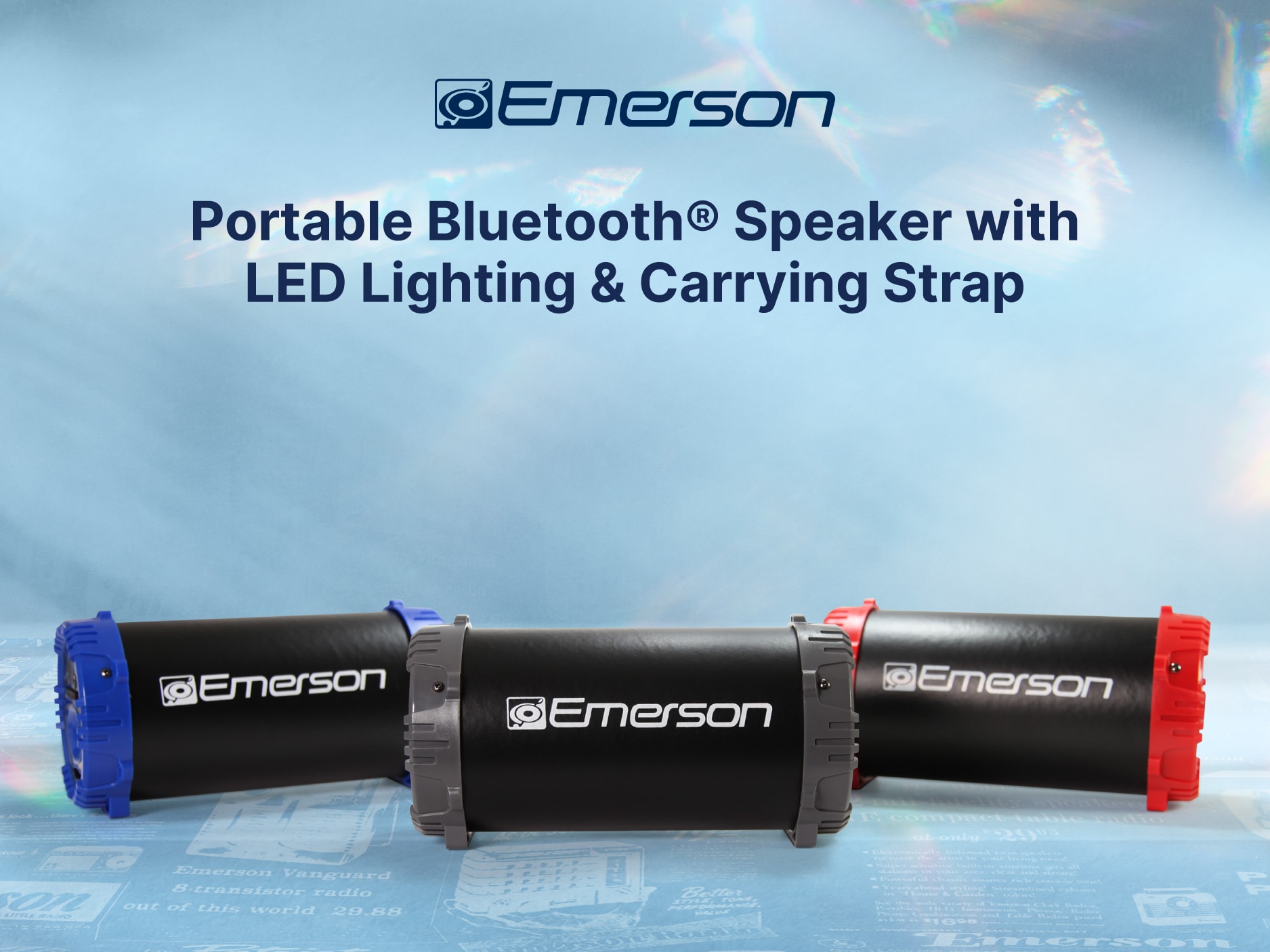 Emerson EAS-3001-GRAY Portable-Speakers - View #2