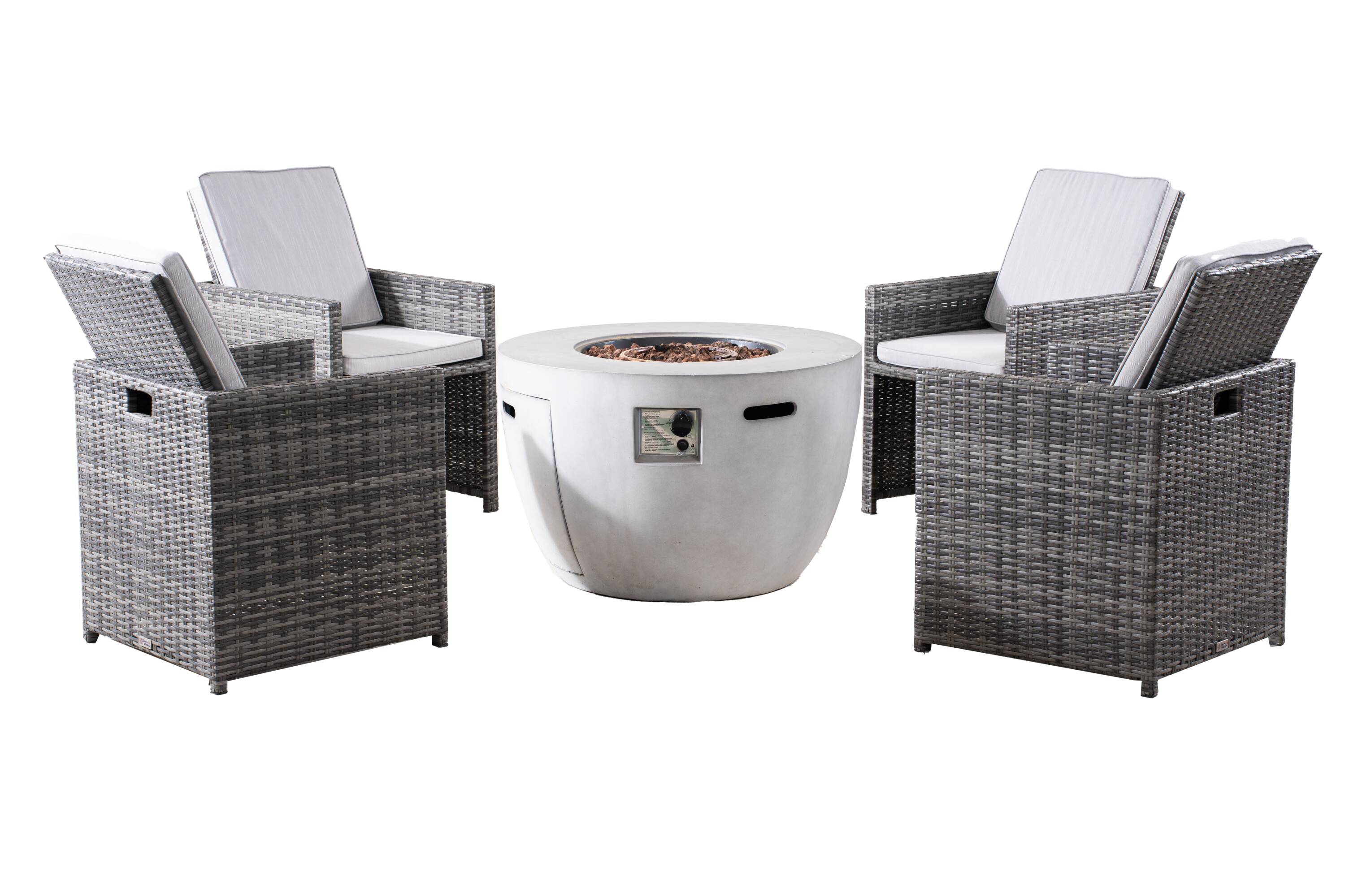 Direct Wicker DWG-21603234-G Patio-Conversation-Sets - View #6