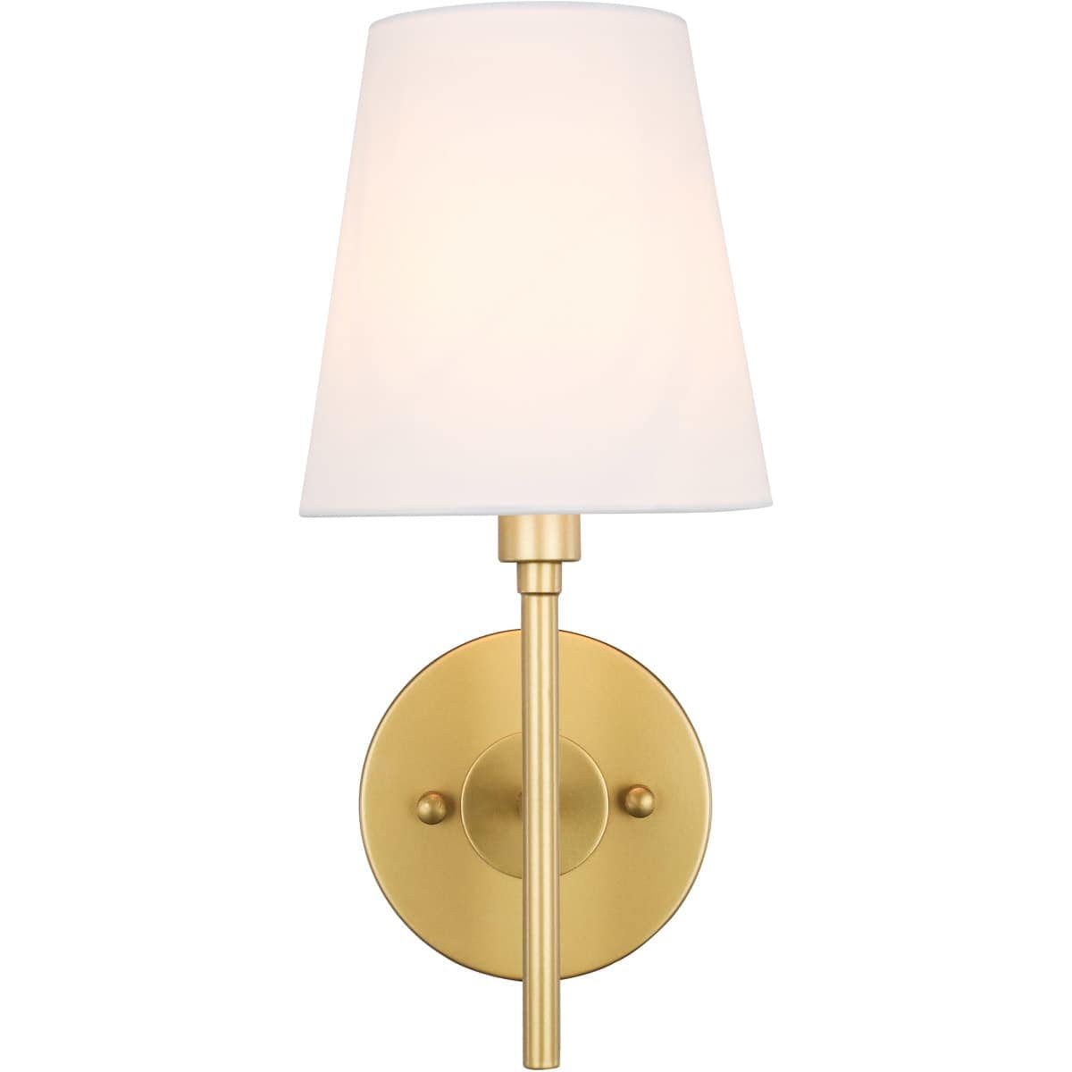 Elegant Lighting Living District LD6185BR Cason 1 Light 6 inch Brass Wall sconce Wall Light