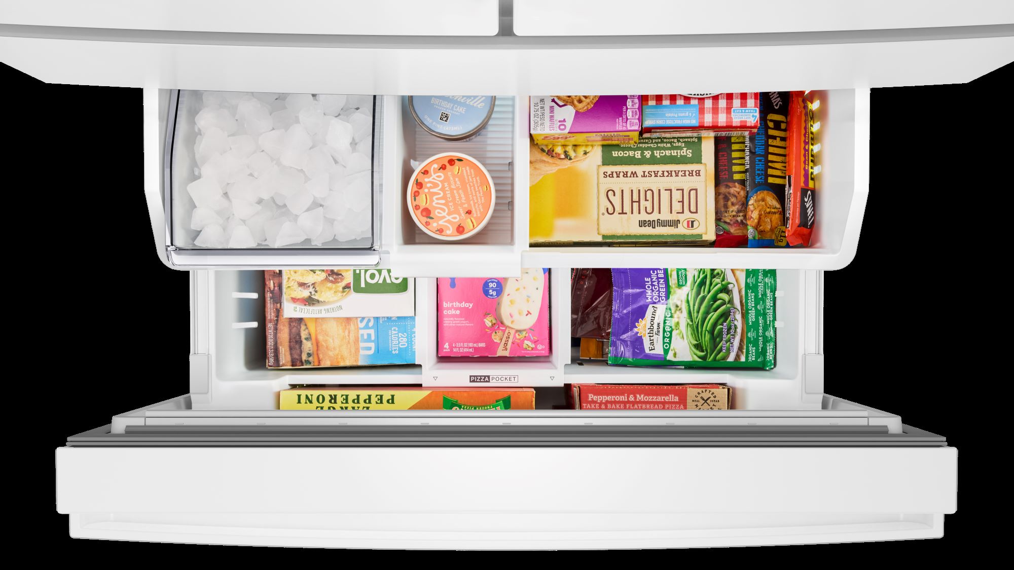 Whirlpool WRMF3336SW French-Door-Refrigerators - View #5