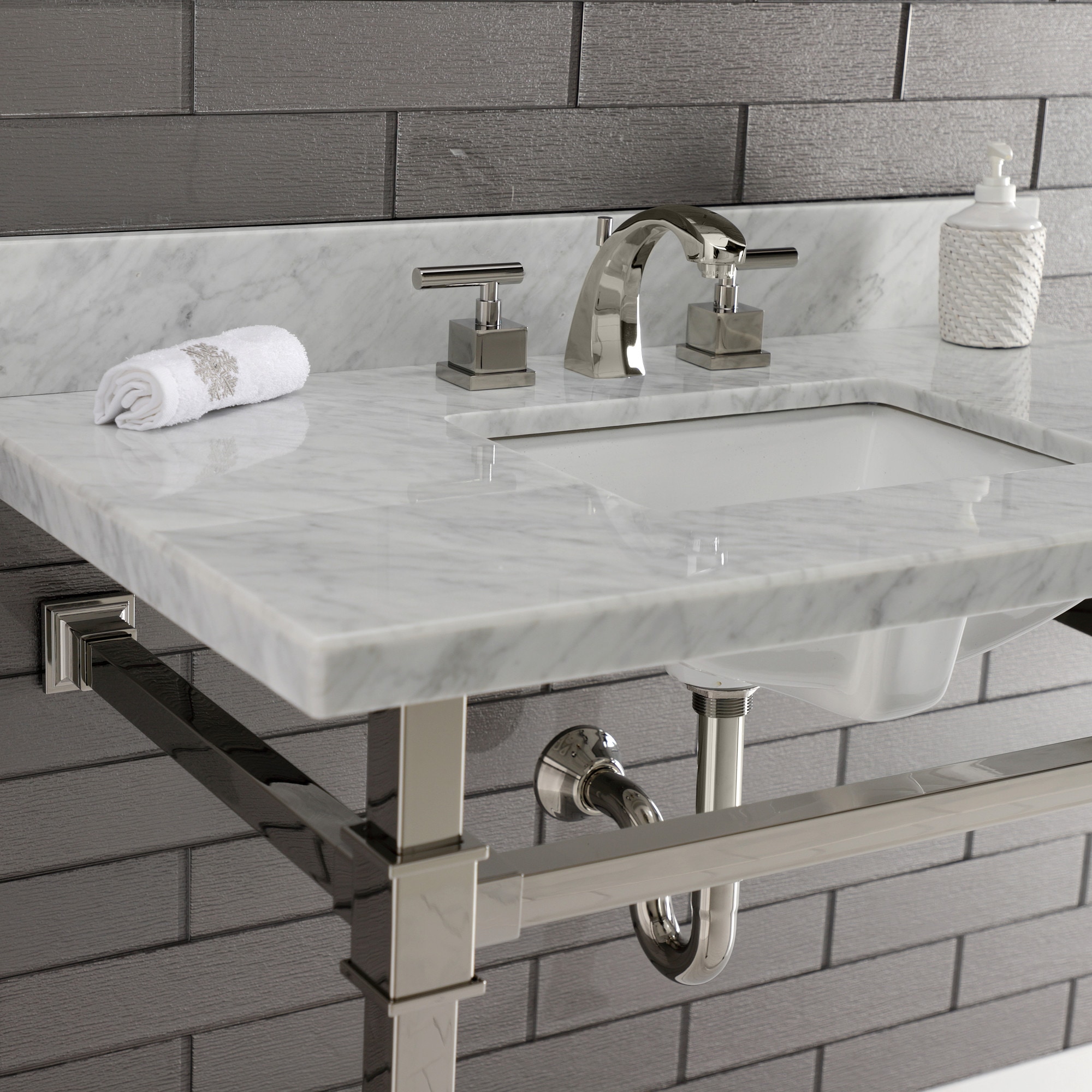 Kingston Brass WLKVPB36MSQ6 Bath-Sink - View #6