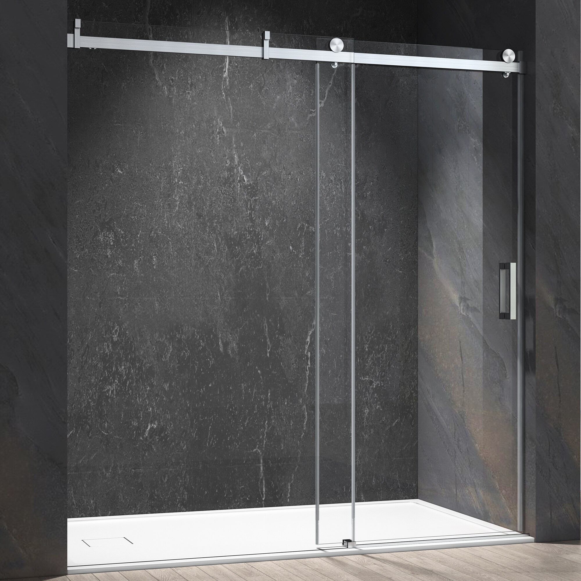 WELLFOR CV-SS10-6076BR Shower-Doors - View #2