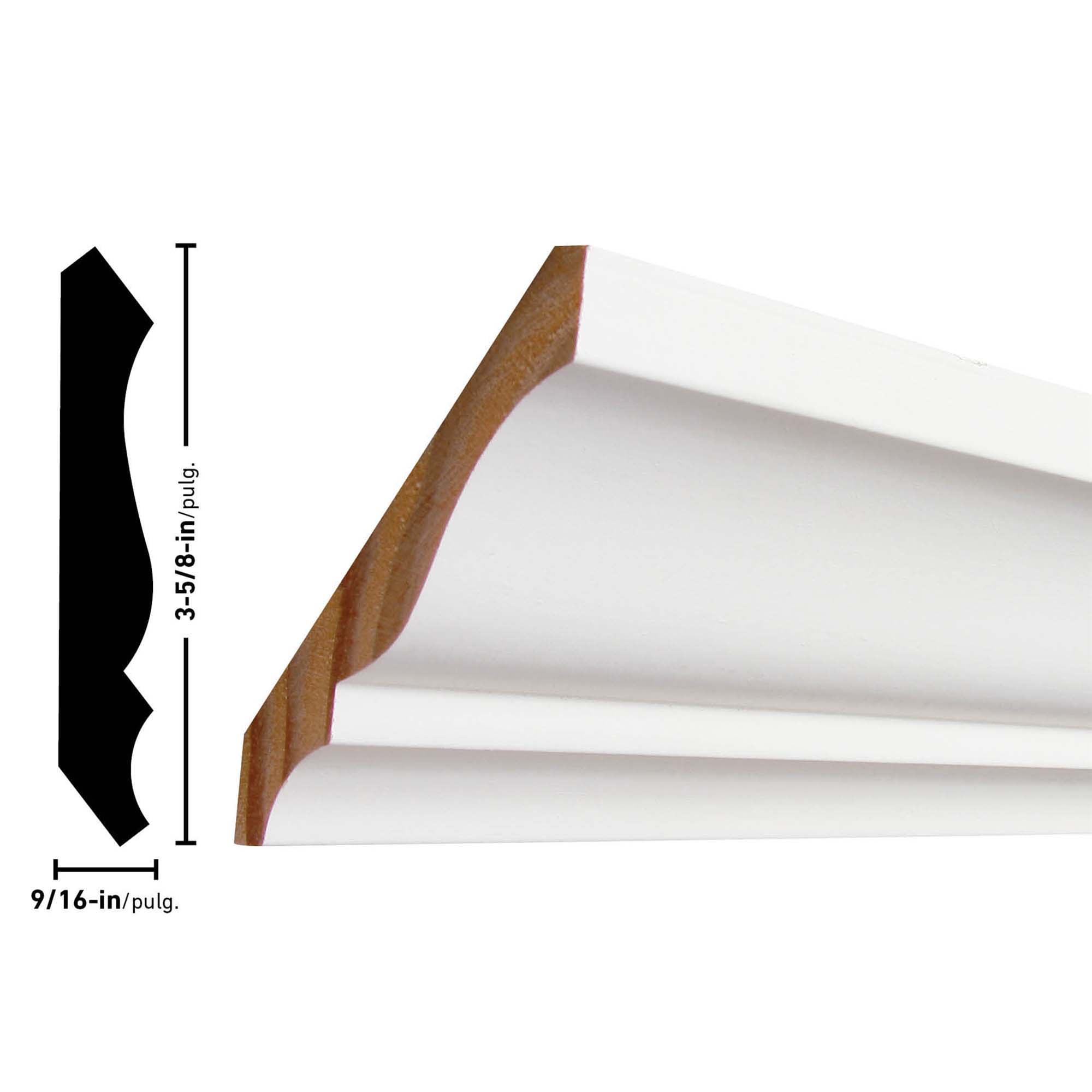 Crownduit® Crown Moulding and Track Kit Includes 31.3 feet of wire track  and crown moulding at Crutchfield