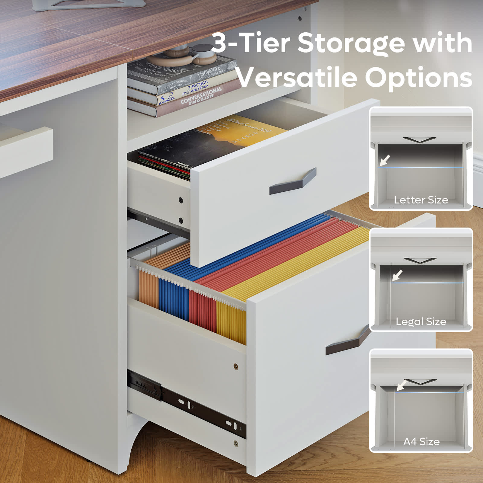 Bestier LOW-H105614C-WALD desks - View #2