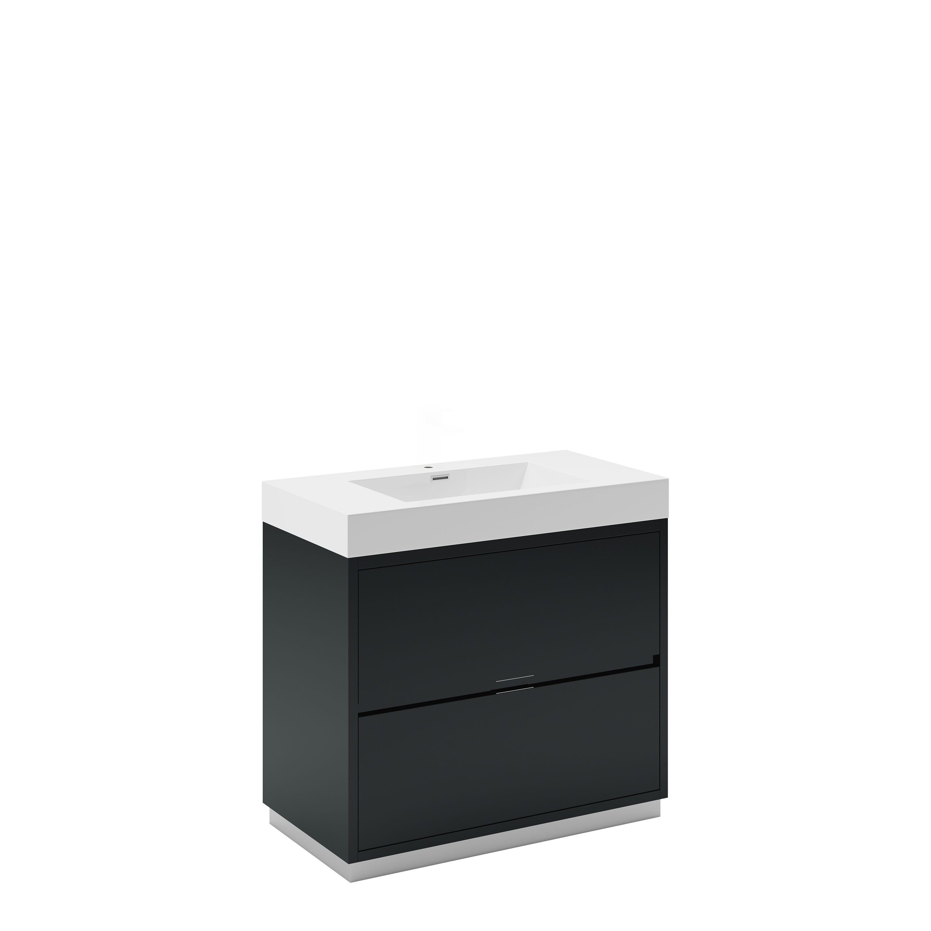 Fresca FCB8436GG-I Bath-Vanity-Combo - View #2