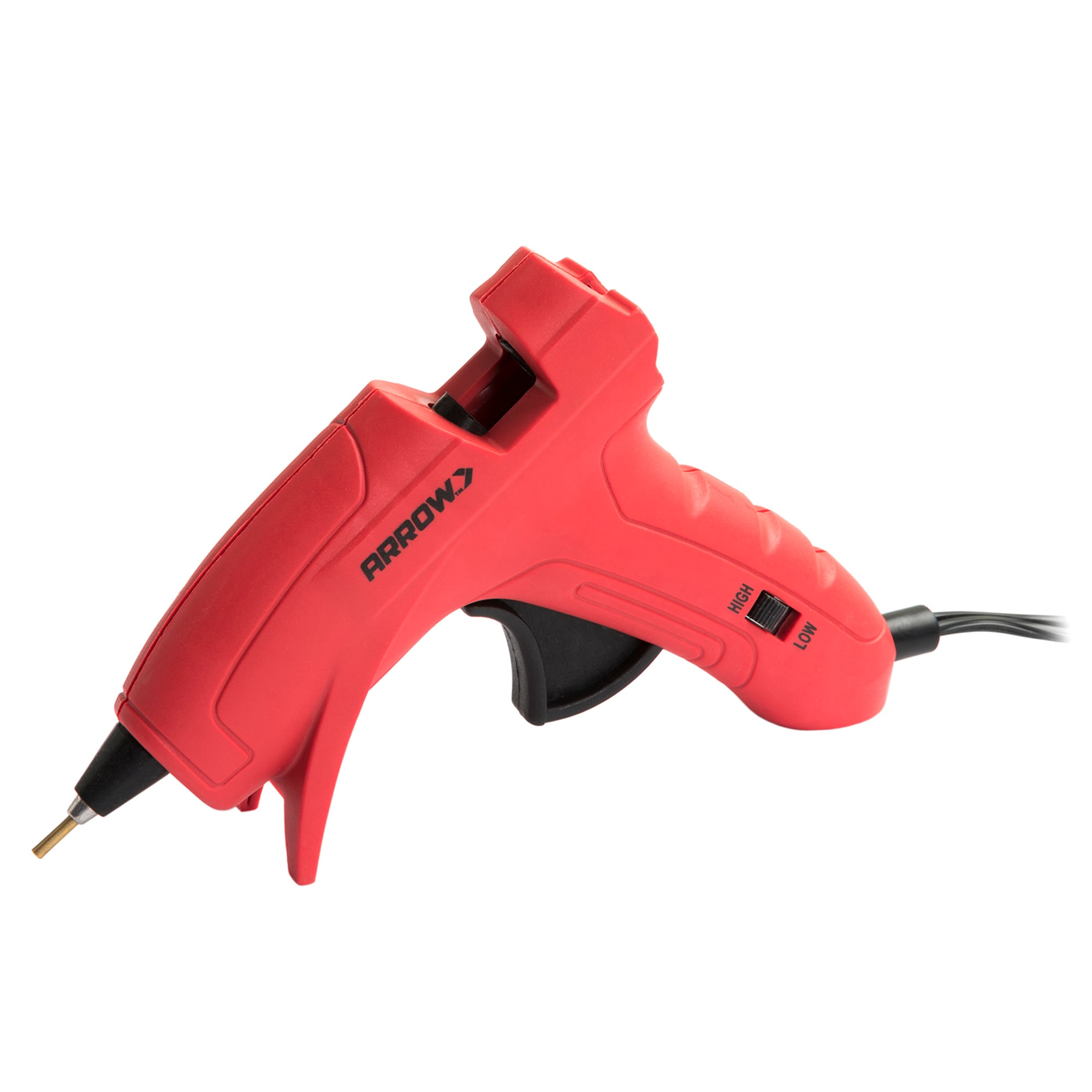Arrow Dual Temp Glue Gun (20 Watts) - GT20DT, UL Safety Listed, Uses  0.3125-in Glue Sticks, High and Low Temp Settings