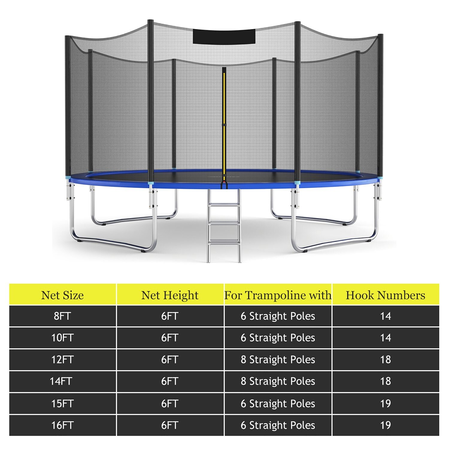 Costway CSHY002828 Trampoline-Accessories - View #8