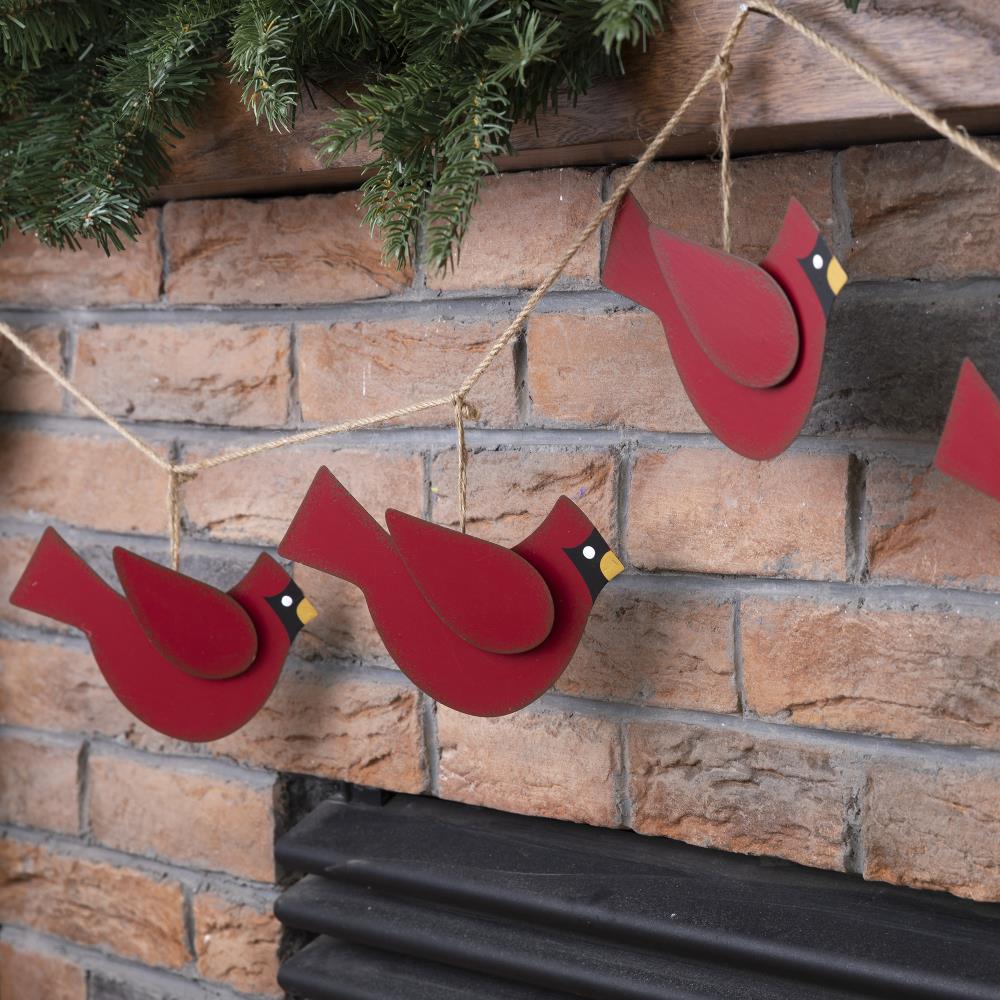 Glitzhome 2010300014 Artificial-Christmas-Garland - View #6