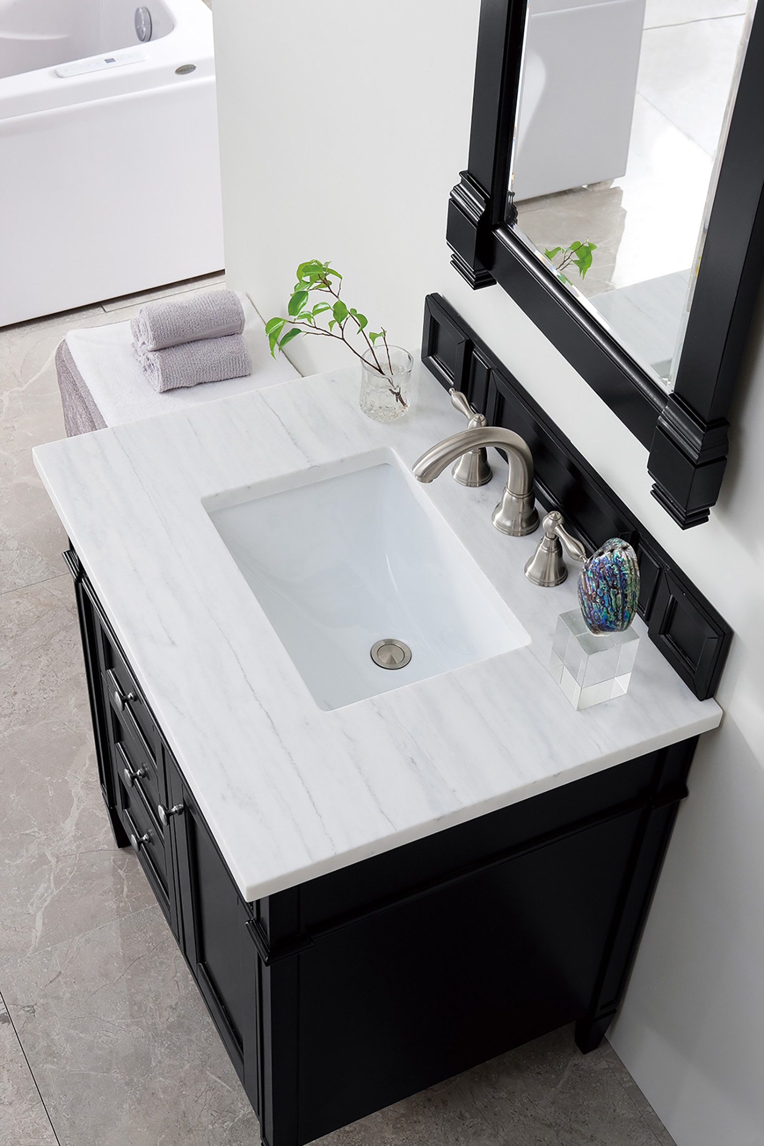James Martin Vanities 650-V30-BKO-3AF Bath-Vanity-Combo - View #3