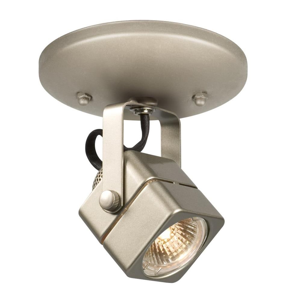Galaxy Lighting 70318-1C PTR 4.75-in 1 -Light Pewter GU10 pin base Modern/contemporary Flush Mount