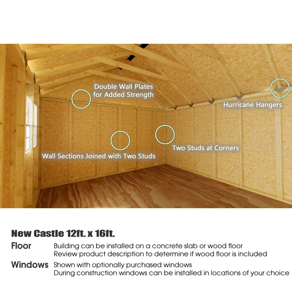 Best Barns NEWCASTLE1216 Wood-Storage-Buildings - View #7