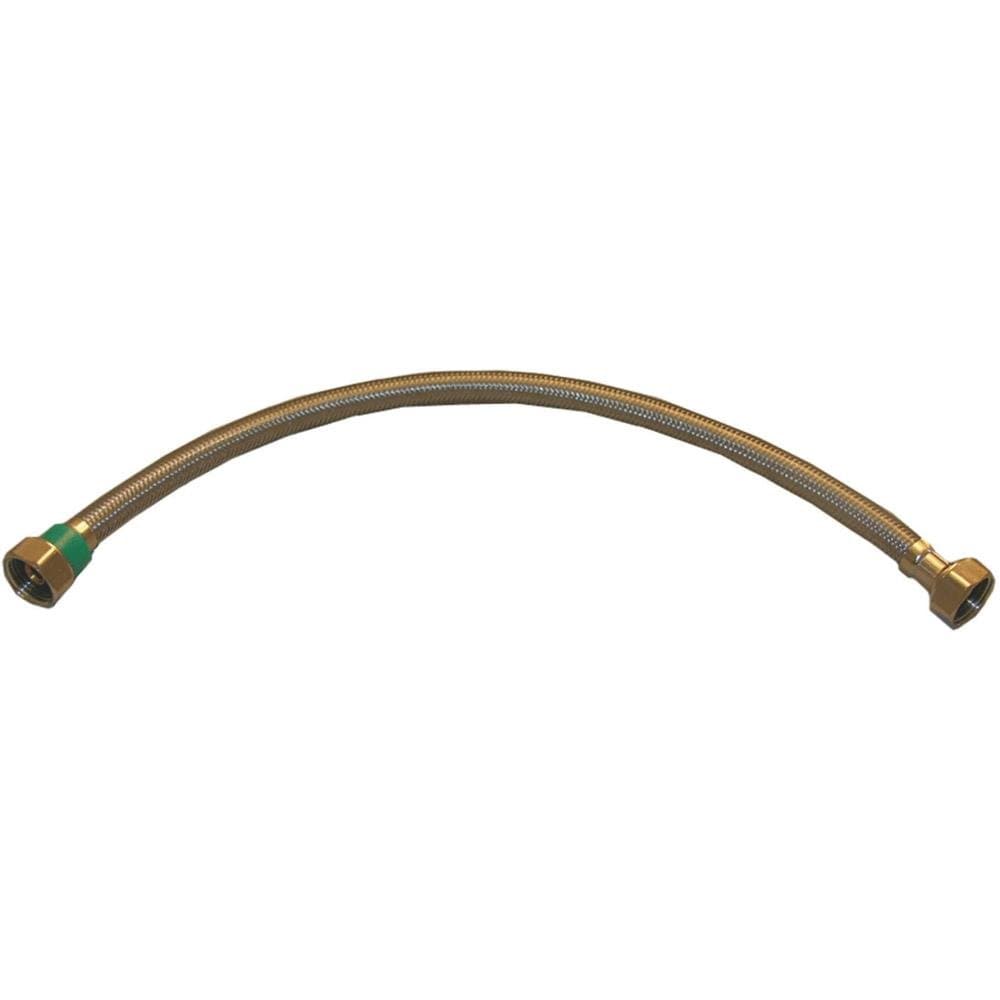 LASCO  10-0425 1/2 IPS x 1/2 IPS x 24 Water Supply Connector