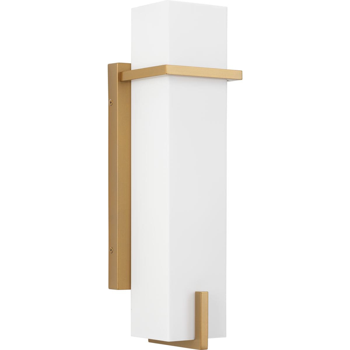Progress Lighting P560362-205 Antrim 1 -Light 18-in H Gold Hardwired Outdoor Wall Light