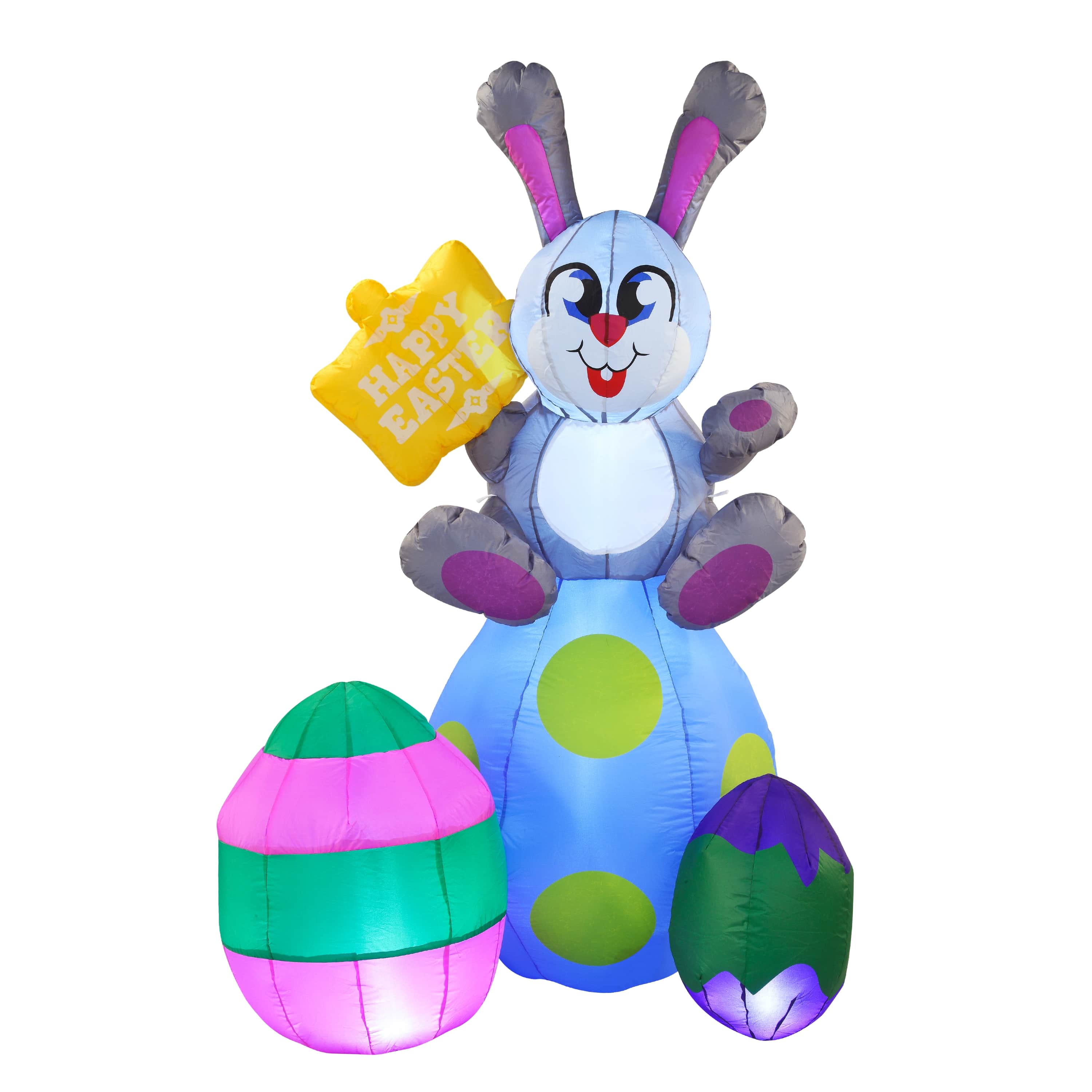 Joyfy 30446 72-in H Lighted Easter Inflatable