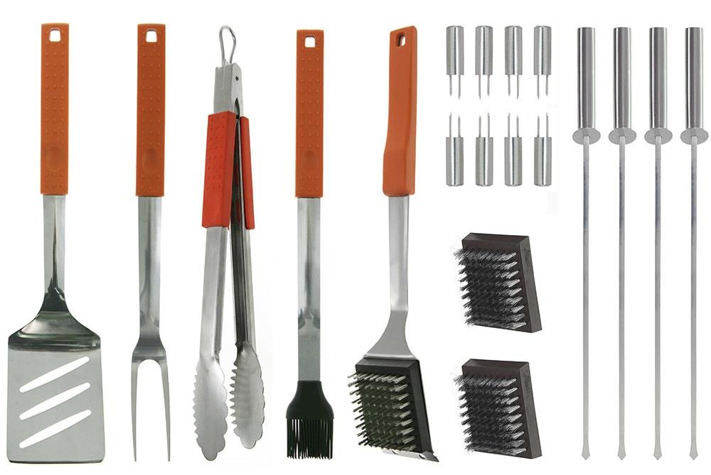 Mr. Bar-B-Q Stainless Steel Tool Set In The Grilling Tools & Utensils ...