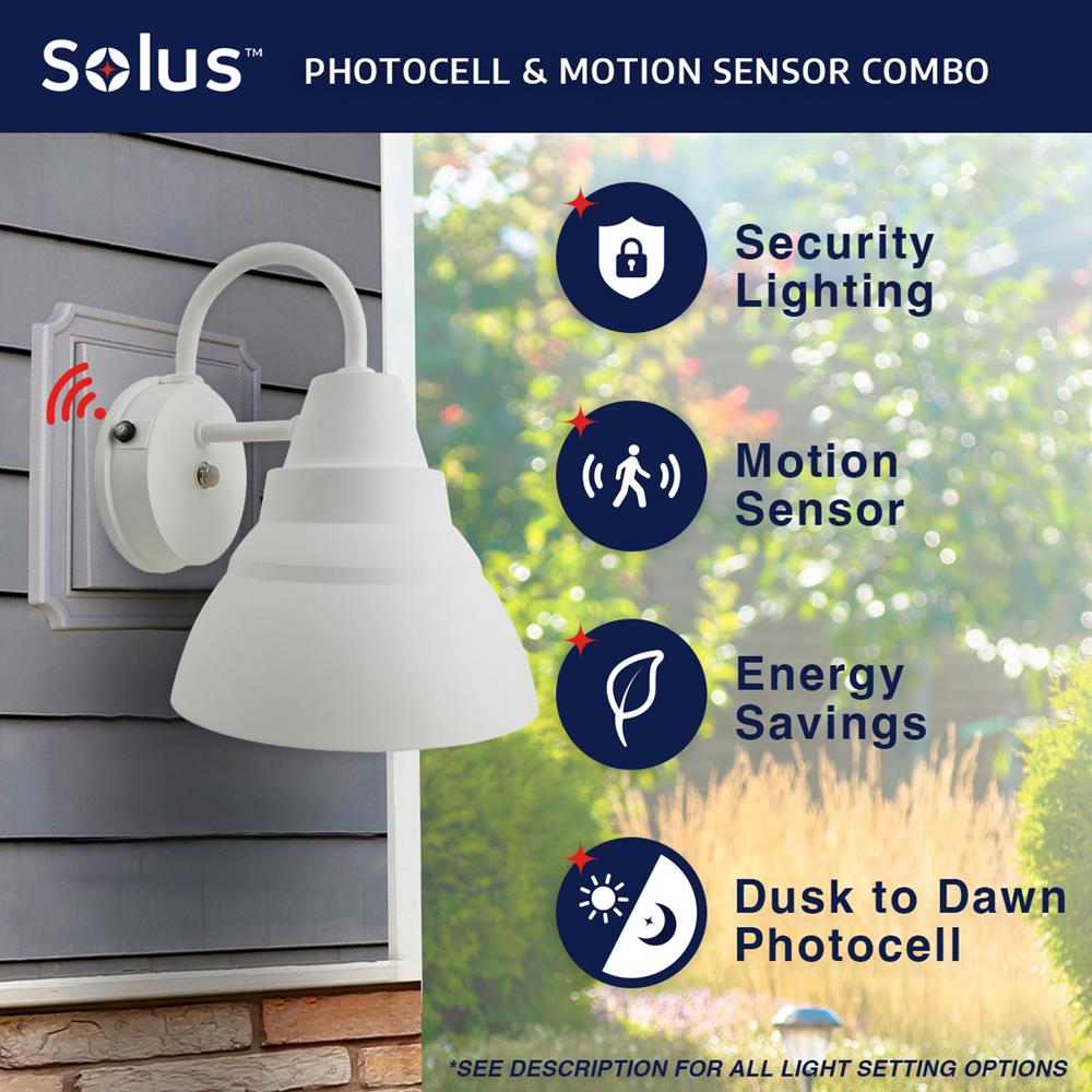 Solus WM-S82V-WH-S Outdoor-Wall-Lighting - View #4