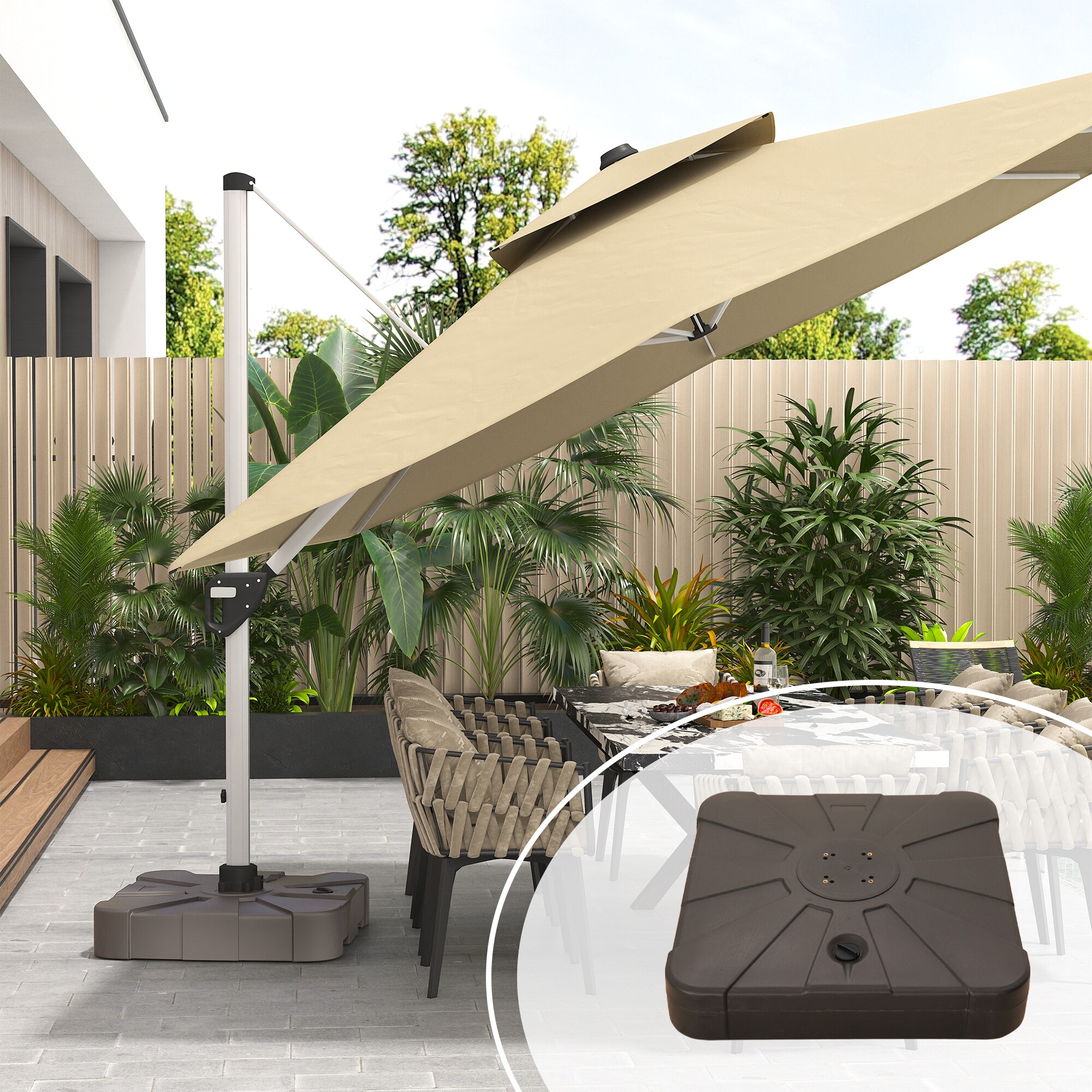 Clihome CL-JX435B Umbrella-Bases - View #2