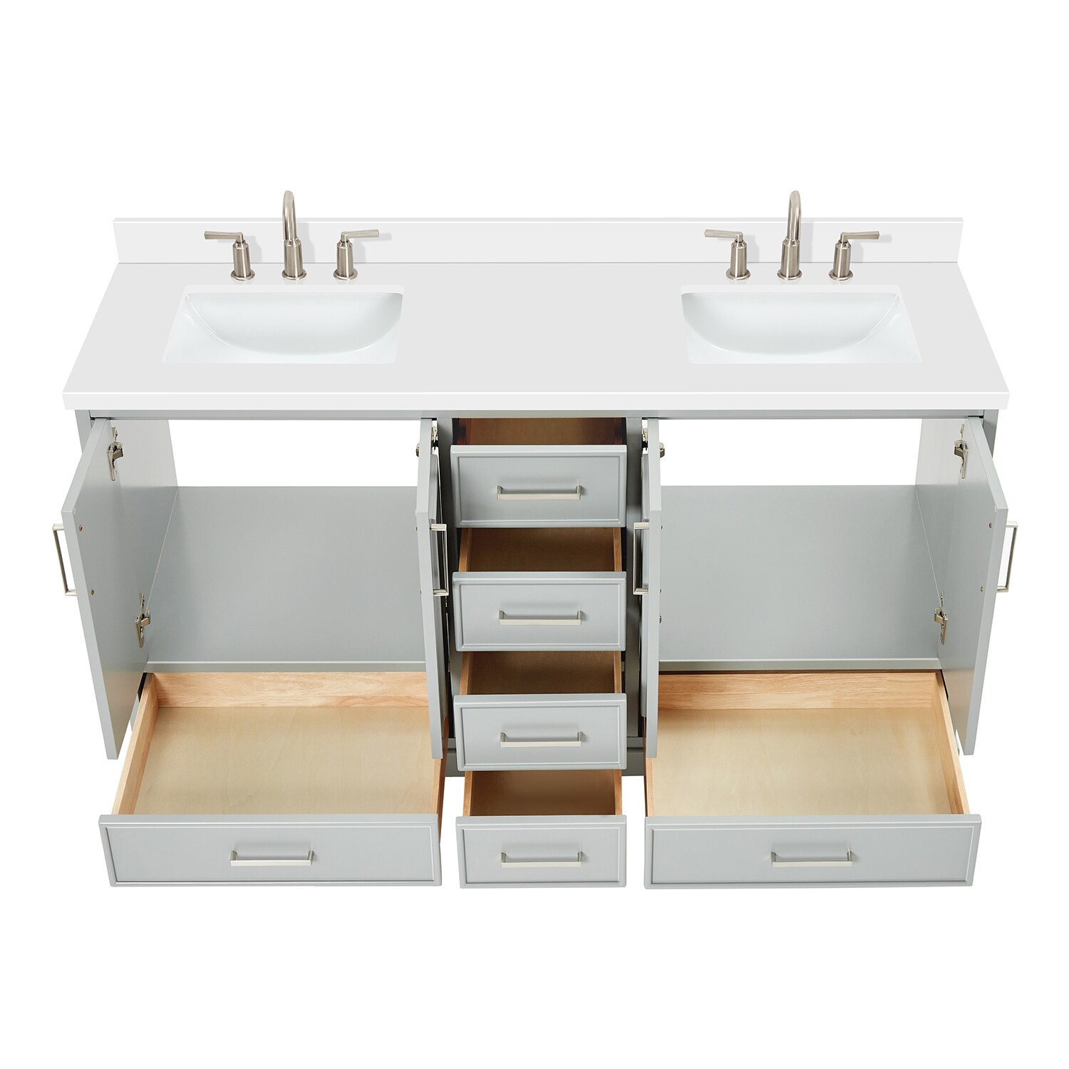 ARIEL M061DWQRVOGRY Bath-Vanity-Combo - View #11