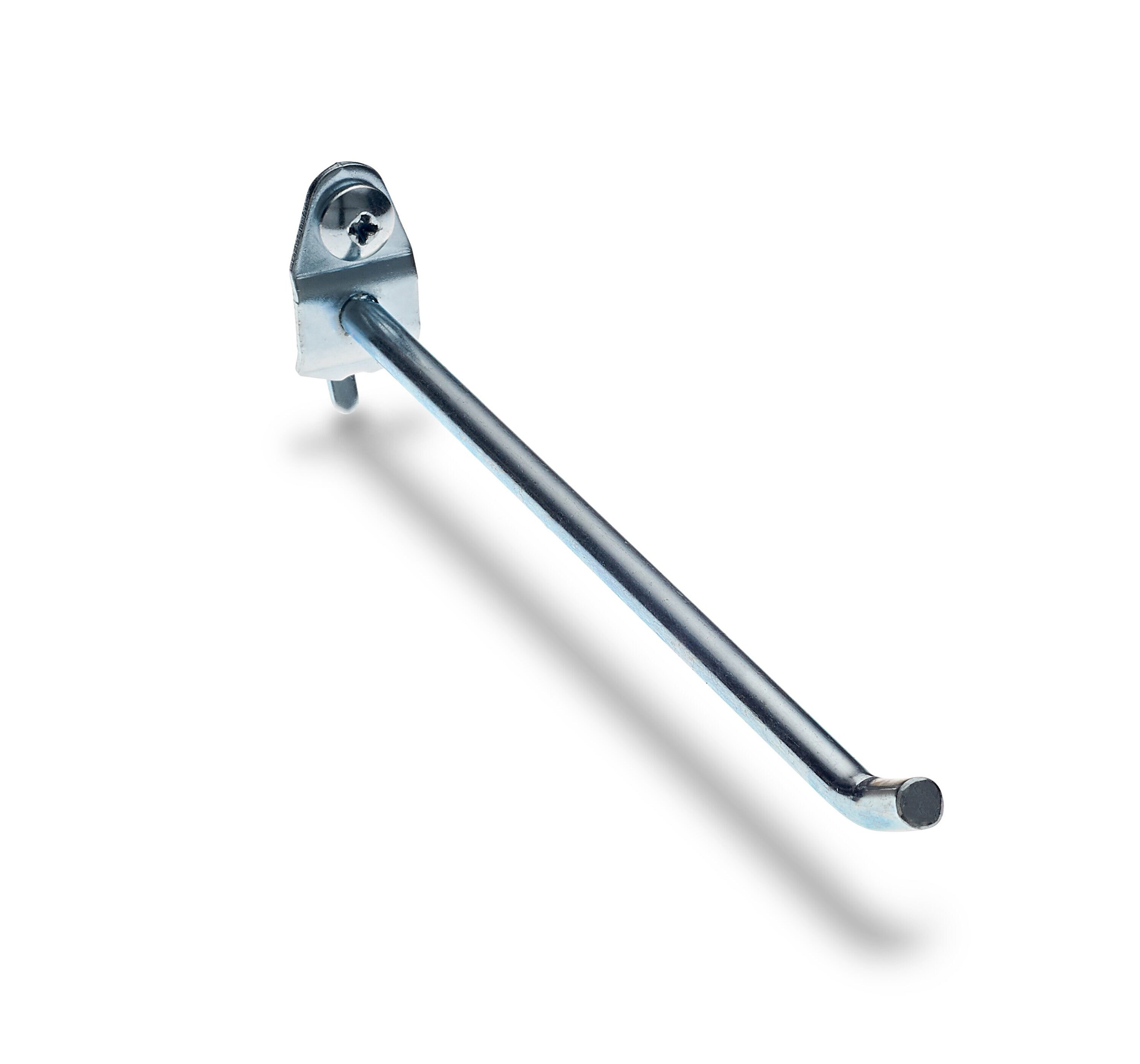 Triton Products 71613 DuraHook 10 -Piece Steel Pegboard hook in Chrome 2.1875-in W x 2.1875-in H